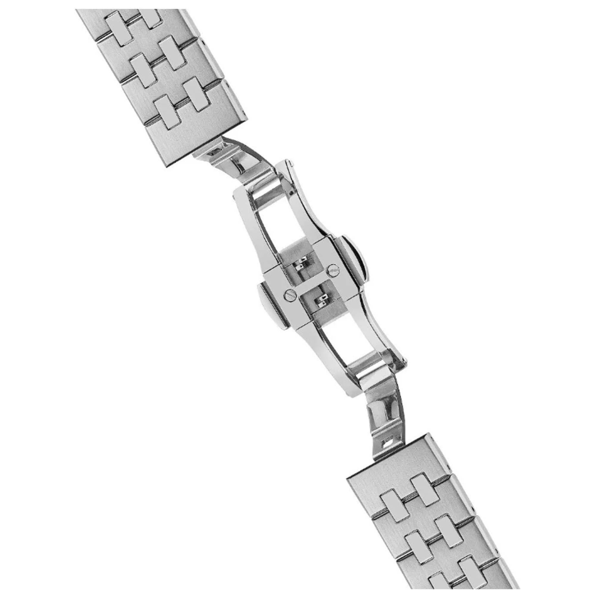 Ingersoll 1892 The Broadway Automatic Men's Watch with Green Dial and Silver Stainless Steel Strap- I12905
