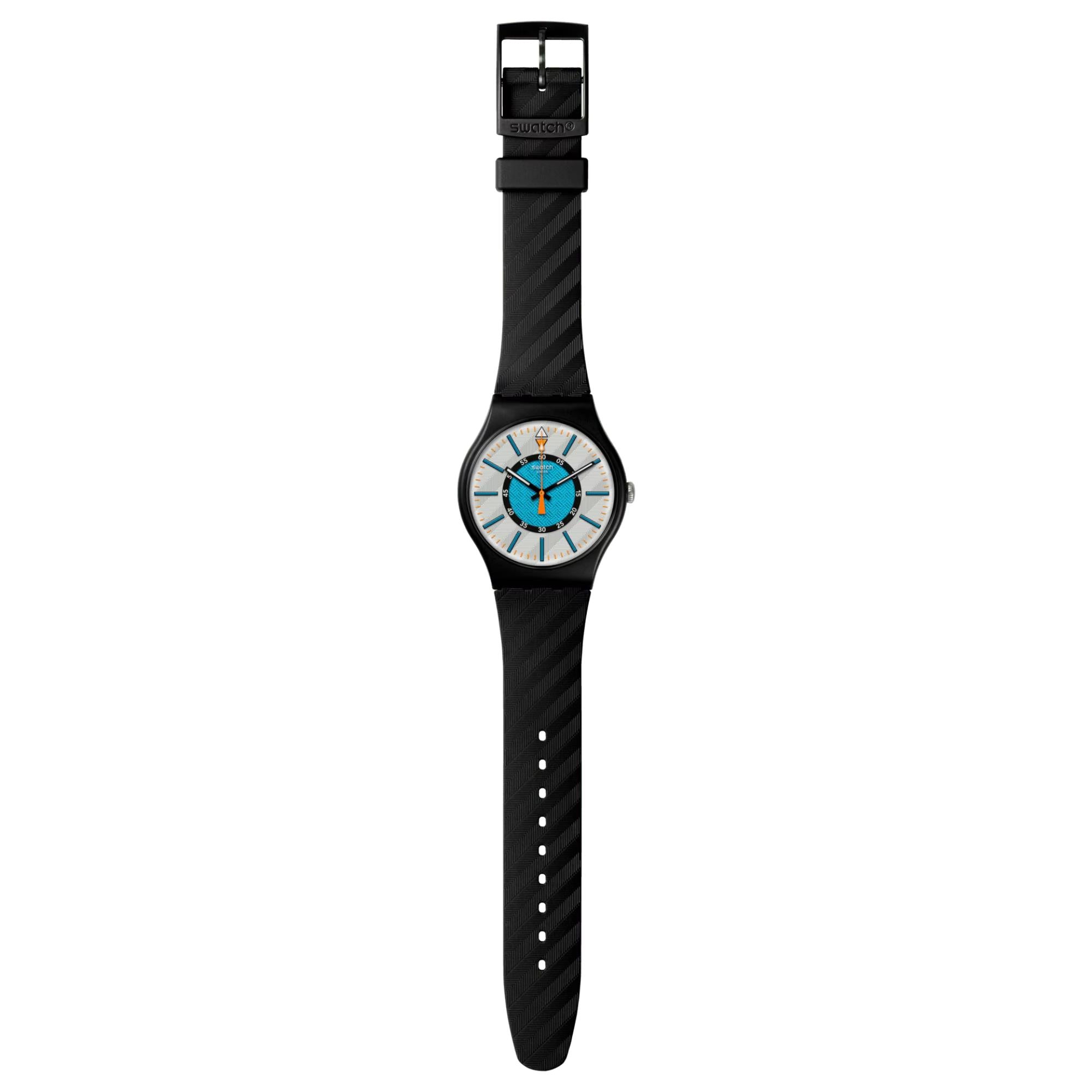 Swatch Good To Gorp Bioceramic Black Dial Silicone Strap Unisex Watch SO32B119