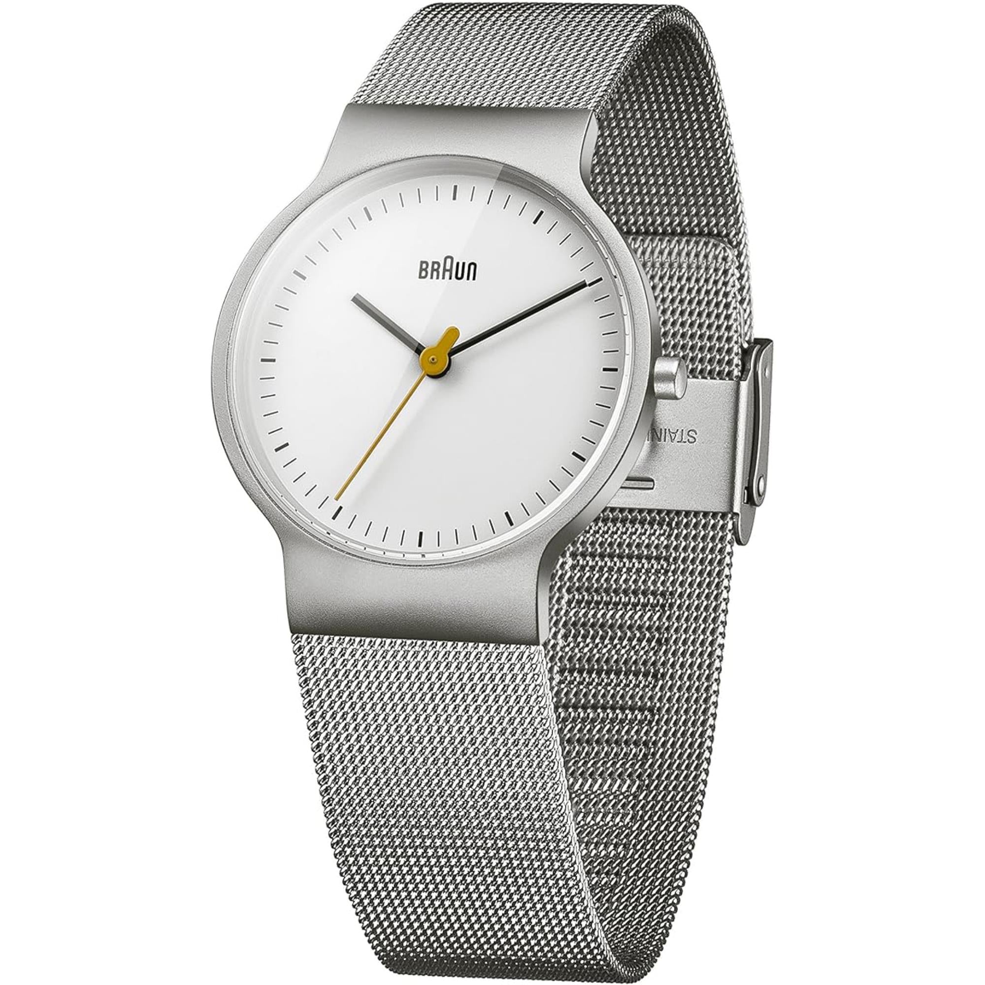 Braun Sport Quartz Ladies White Dial Watch BN0211WHSLMHL