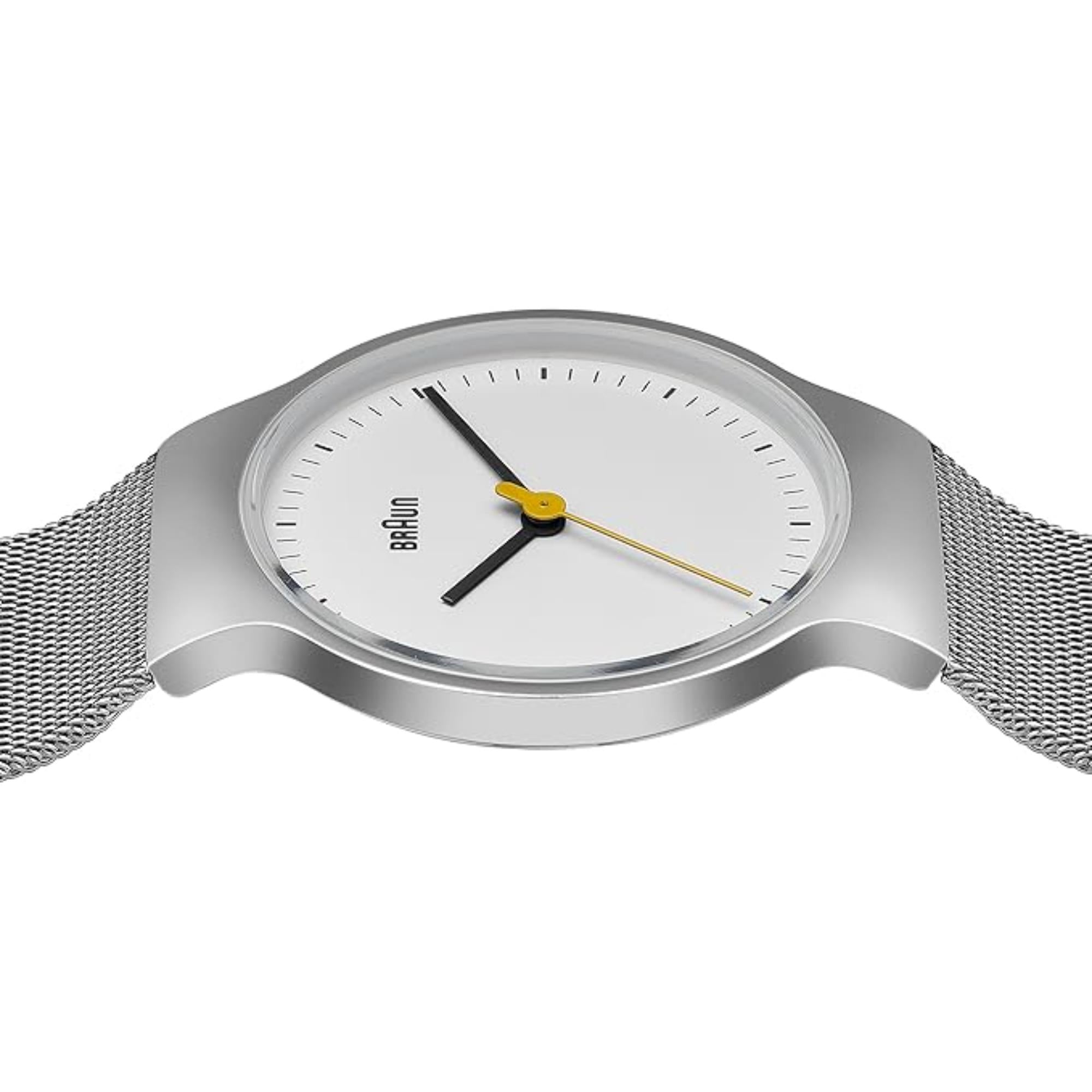 Braun Sport Quartz Ladies White Dial Watch BN0211WHSLMHL