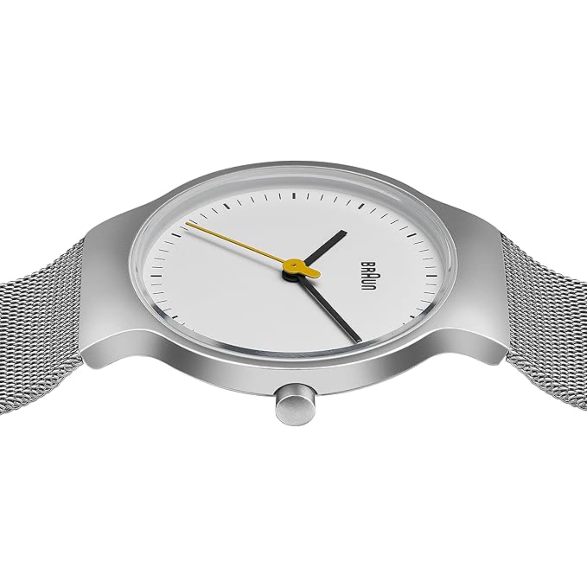 Braun Sport Quartz Ladies White Dial Watch BN0211WHSLMHL