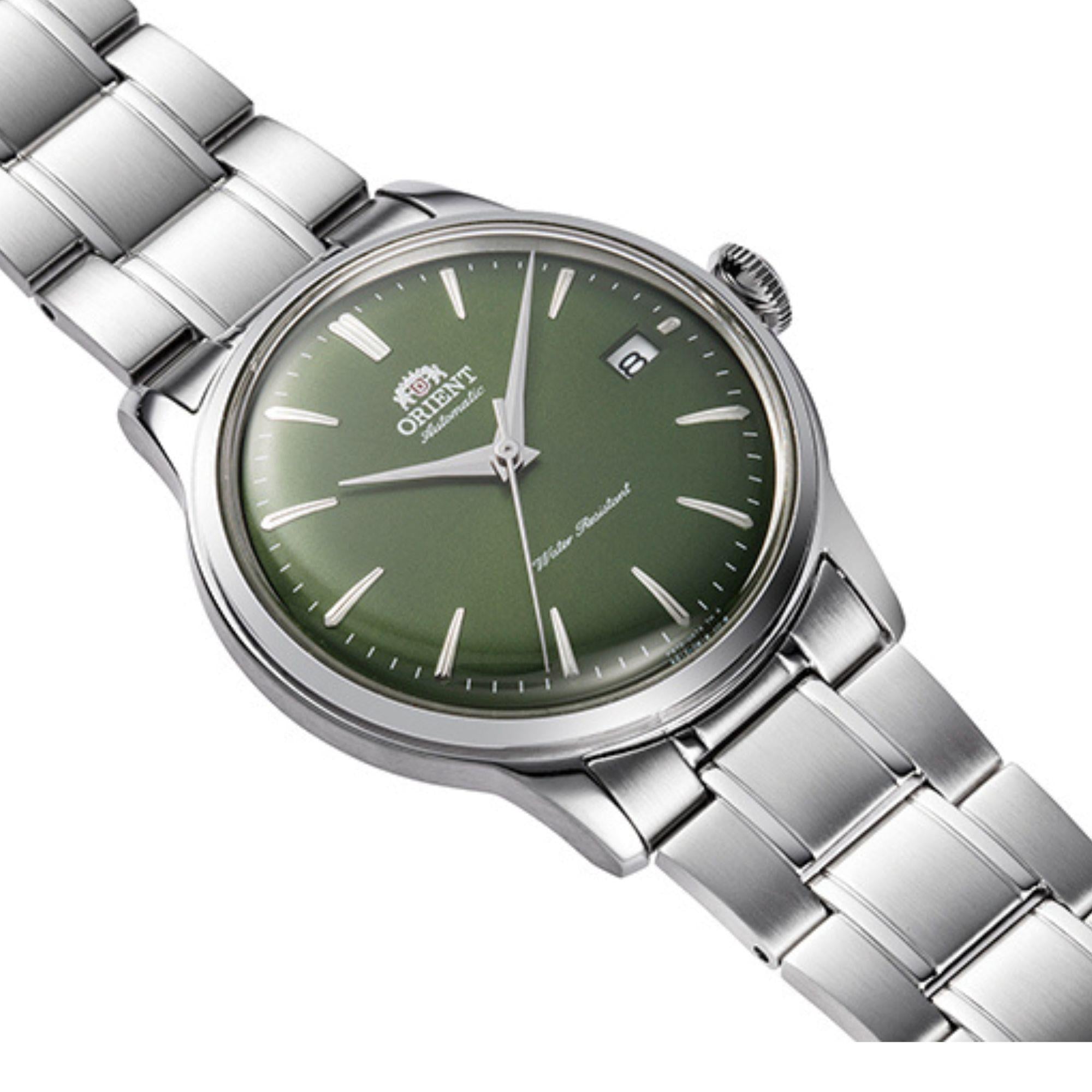 Orient Bambino Green Dial Unisex Watch RA-AC0M09E30B