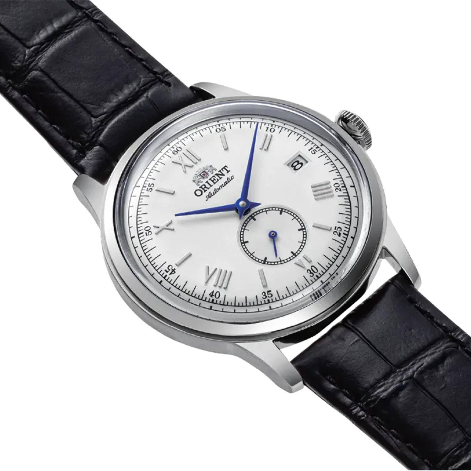 Orient Bambino Version 2 Classic Vintage Style White Dial Men's Dress Watch RA-AP0104S30B