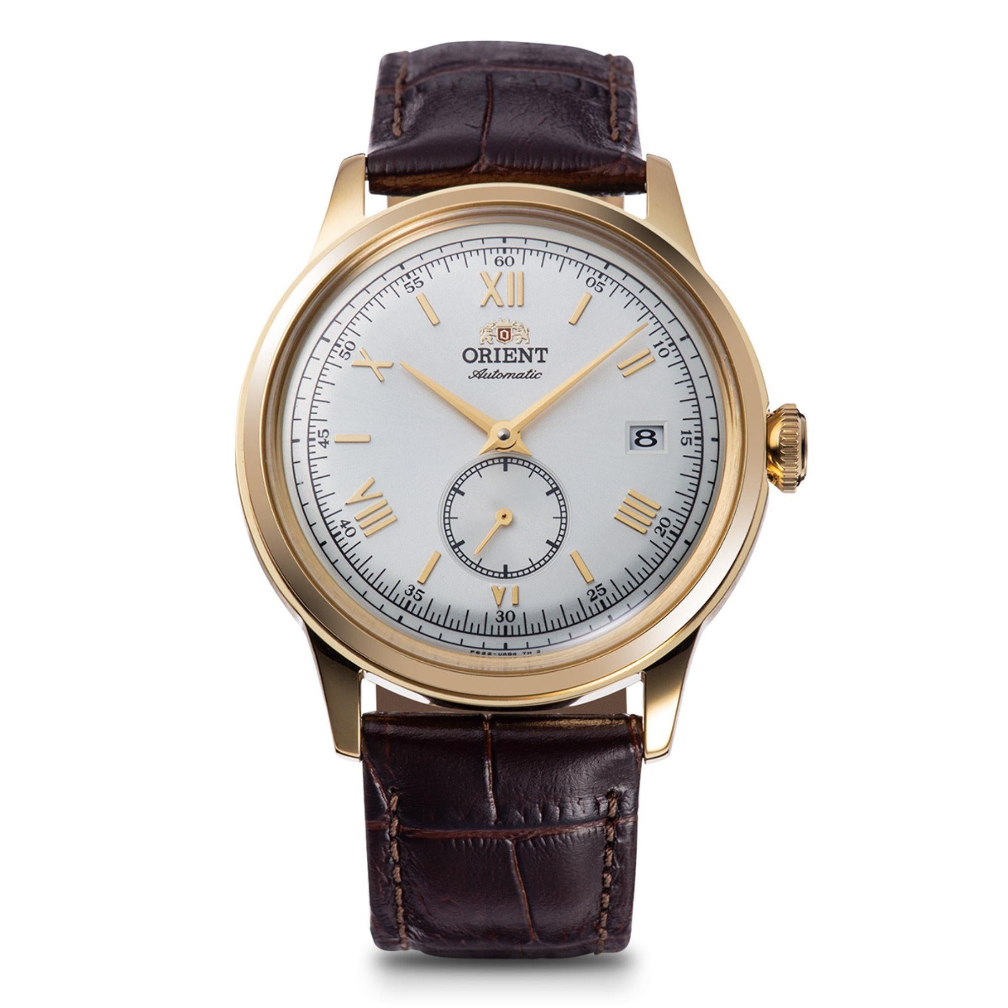 Orient Bambino Classic Vintage Style Small Seconds White Dial Men’s Dress Watch RA-AP0106S30B