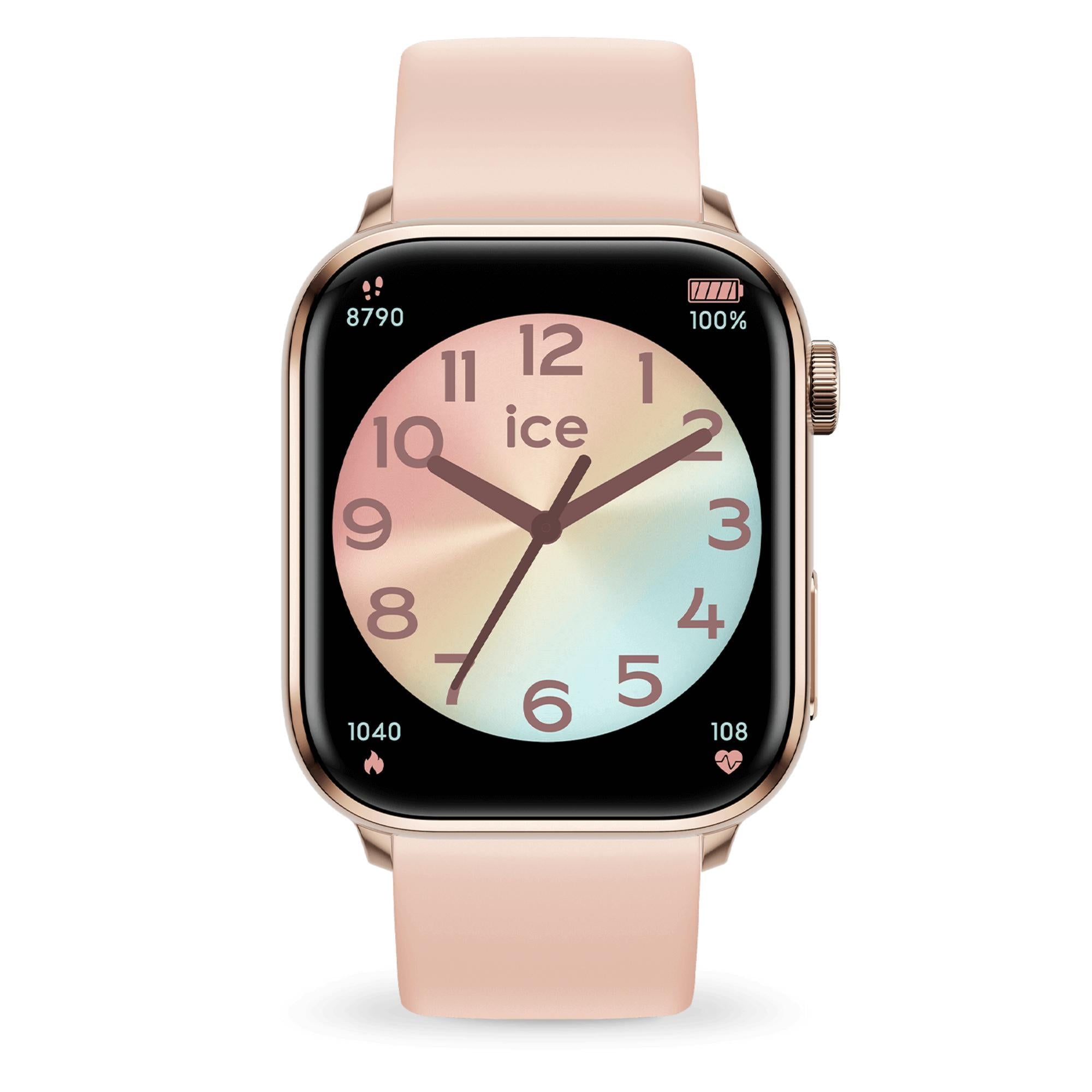 ICE Smart 2.0 Rose Gold Nude 1.96 AMOLED Digital Watch 022538