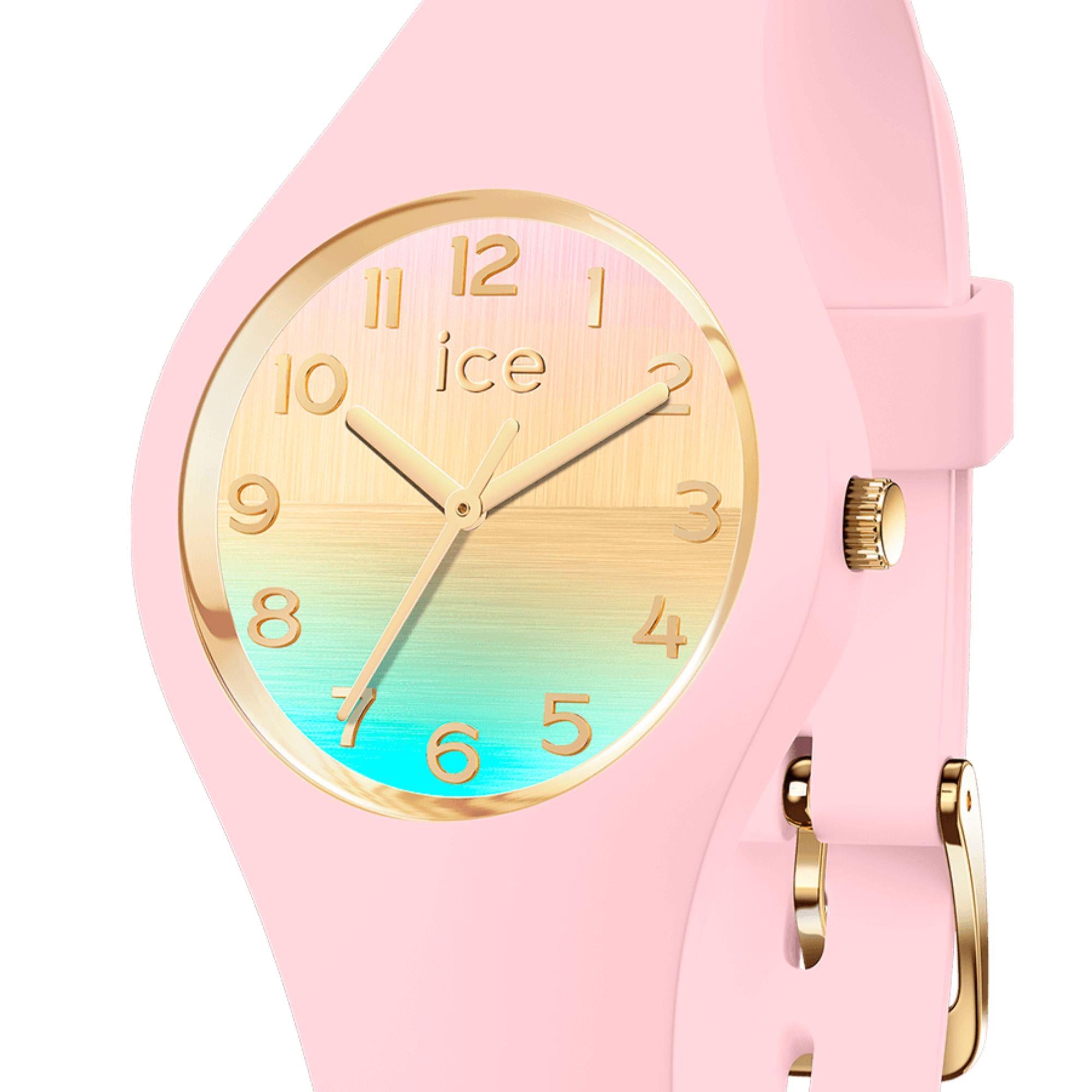 ICE Watch ICE Horizon Nude Gradient Dial Silicone Strap Watch 021432