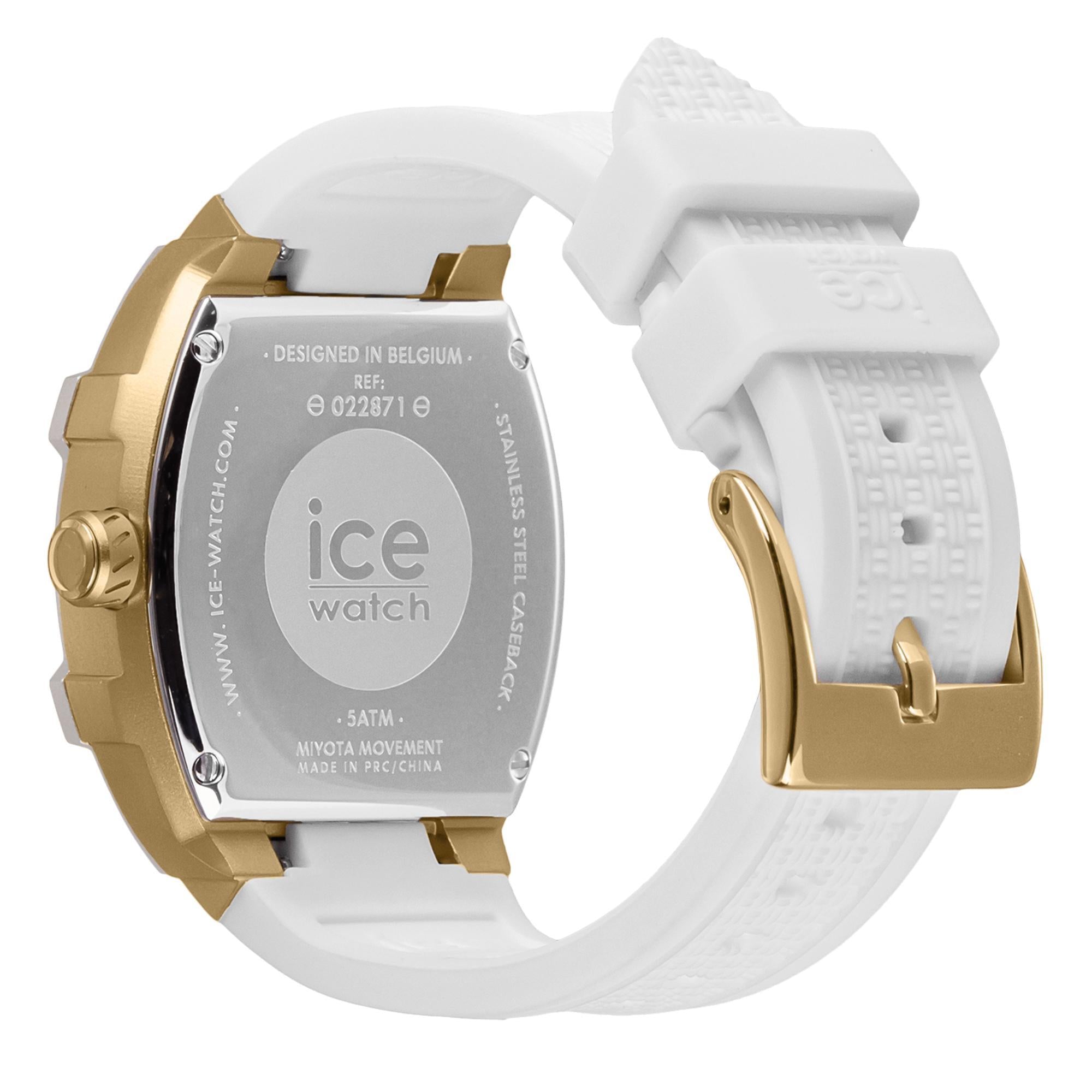 ICE Boliday White Gold Alu Small Strap White Dial Women's Watch MT022871