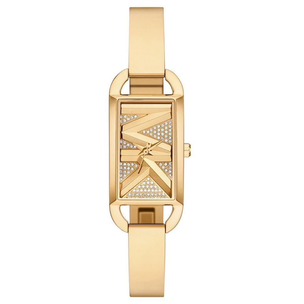 Michael Kors MK Empire Gold-Tone Stainless Steel Gold Dial Women's Watch MK4840