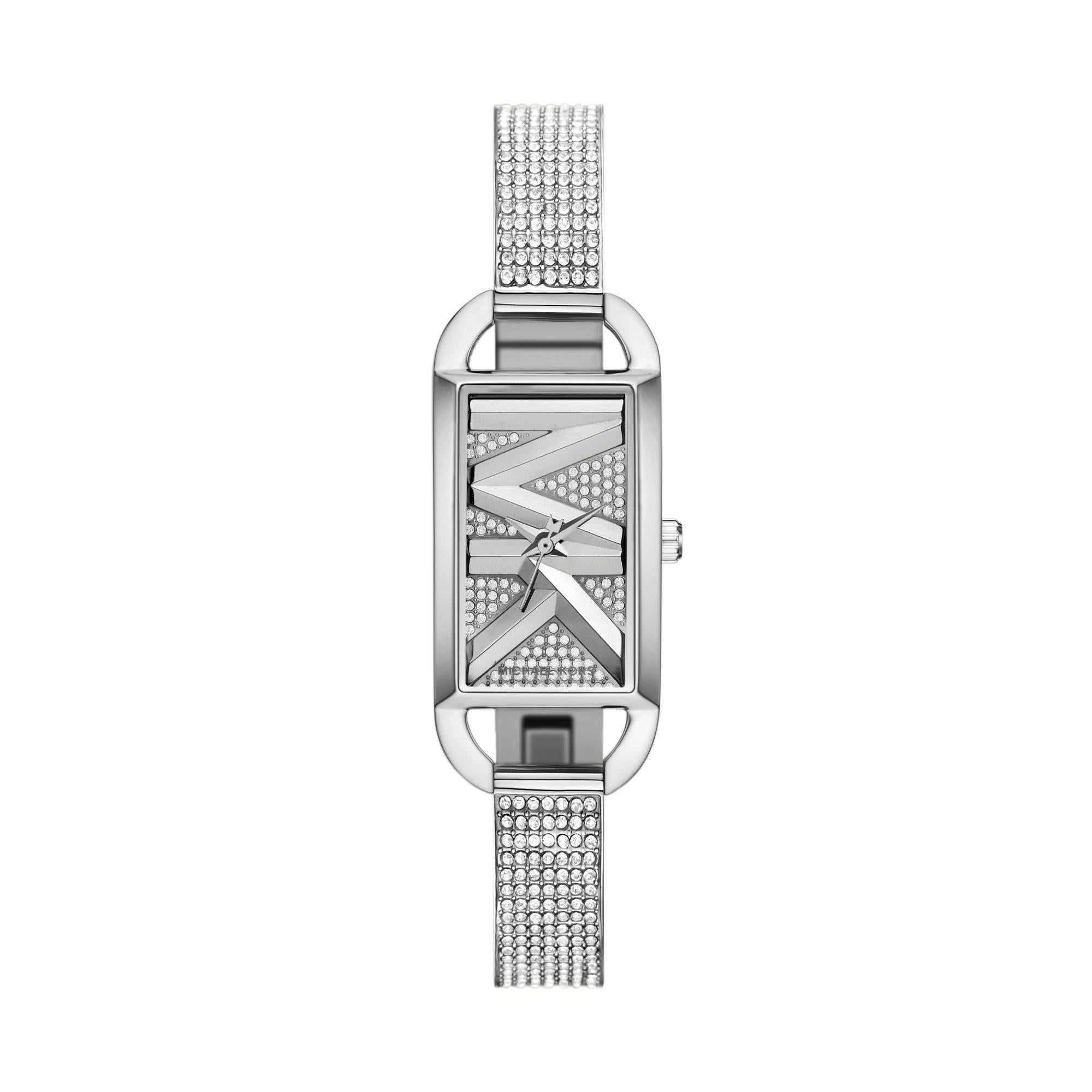 Michael Kors MK Empire Stainless Steel Silver Dial Women's Watch MK4841