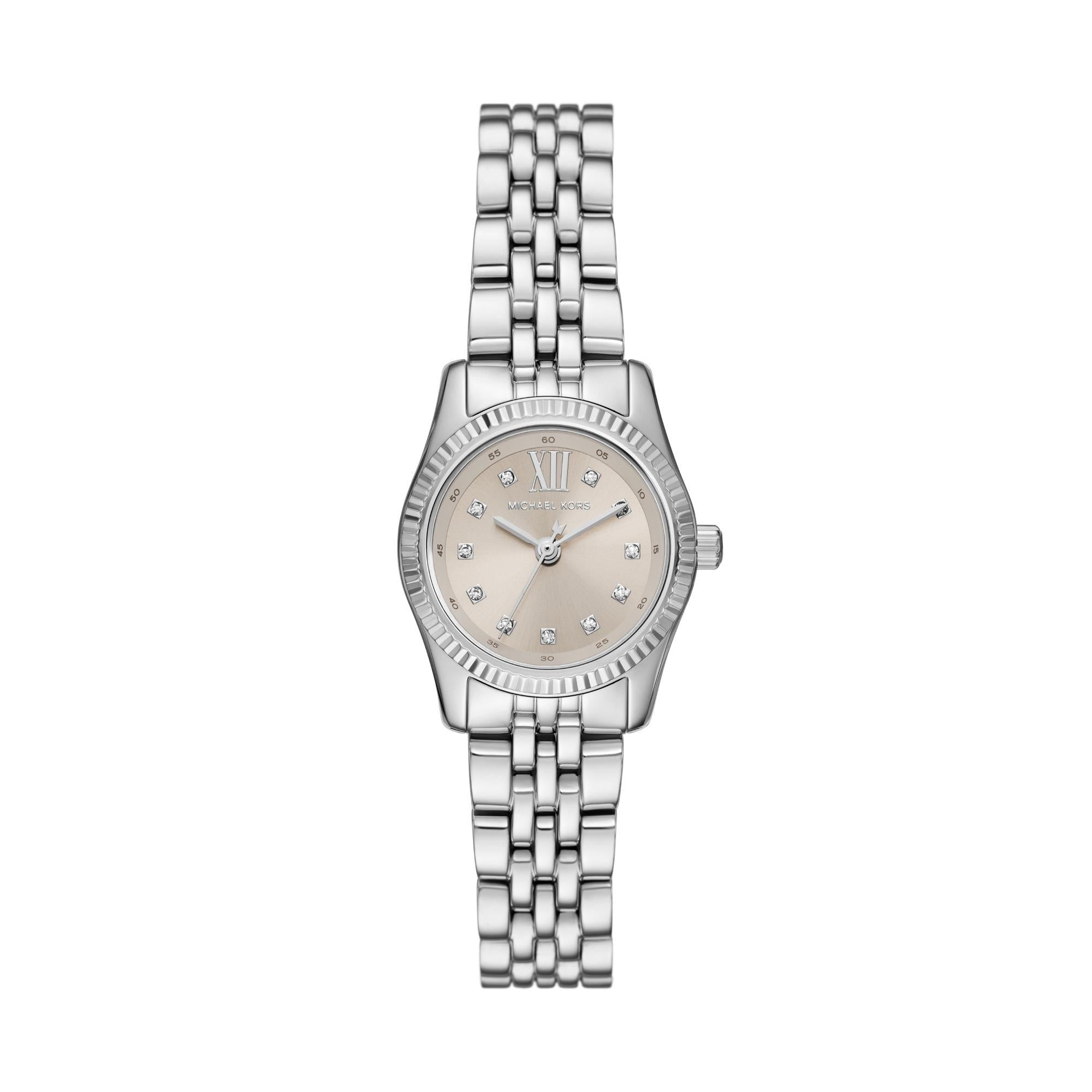 Michael Kors Lexington Stainless Steel Silver Dial Women's Watch MK4843