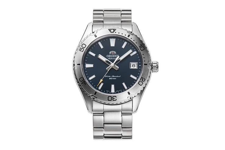 Orient Mako Automatic Blue Dial Steel Strap Men’s Watch Ex-Display RA-AC0Q02L10B-EX