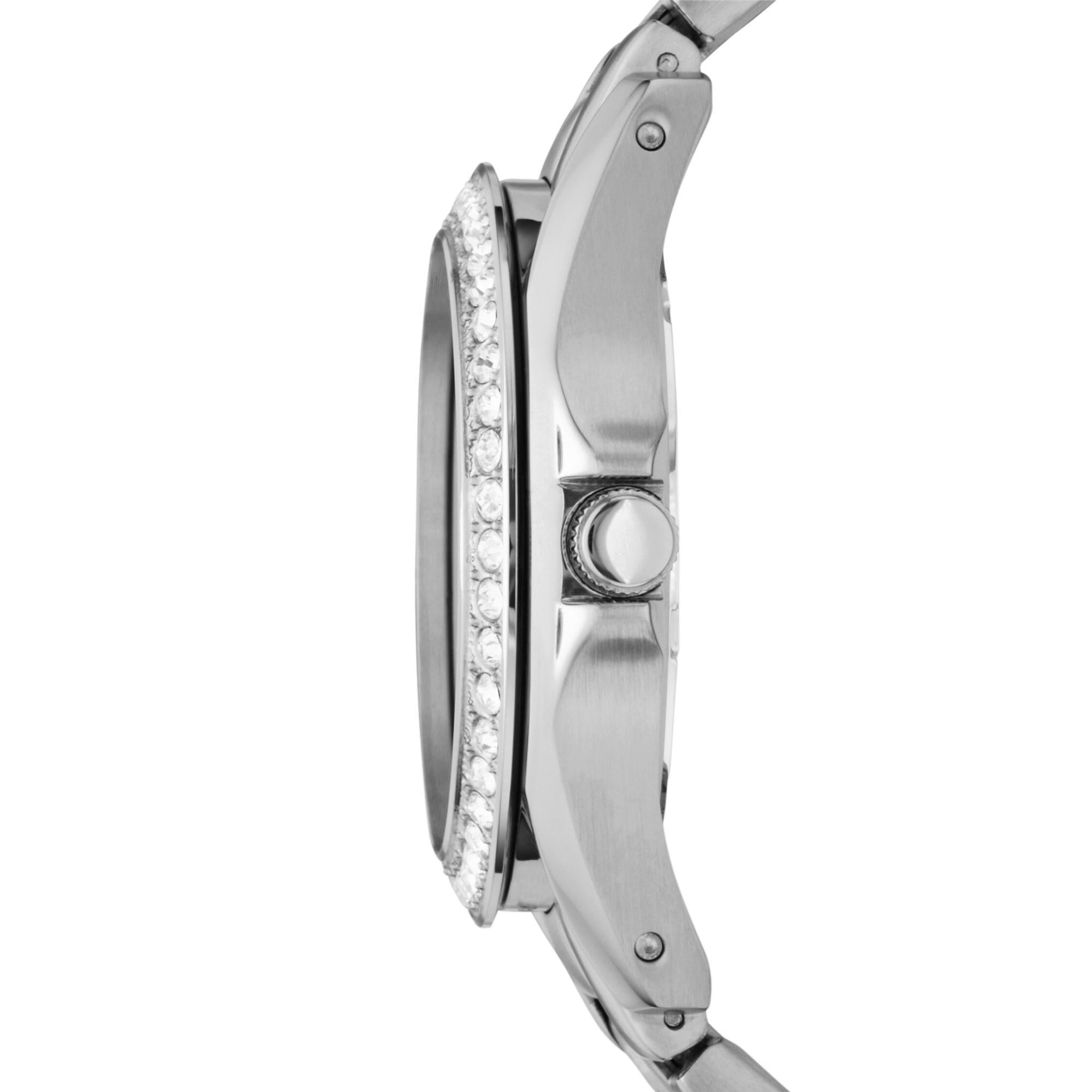 Fossil Riley Multifunction Stainless Steel Silver Dial Women's Watch ES3202
