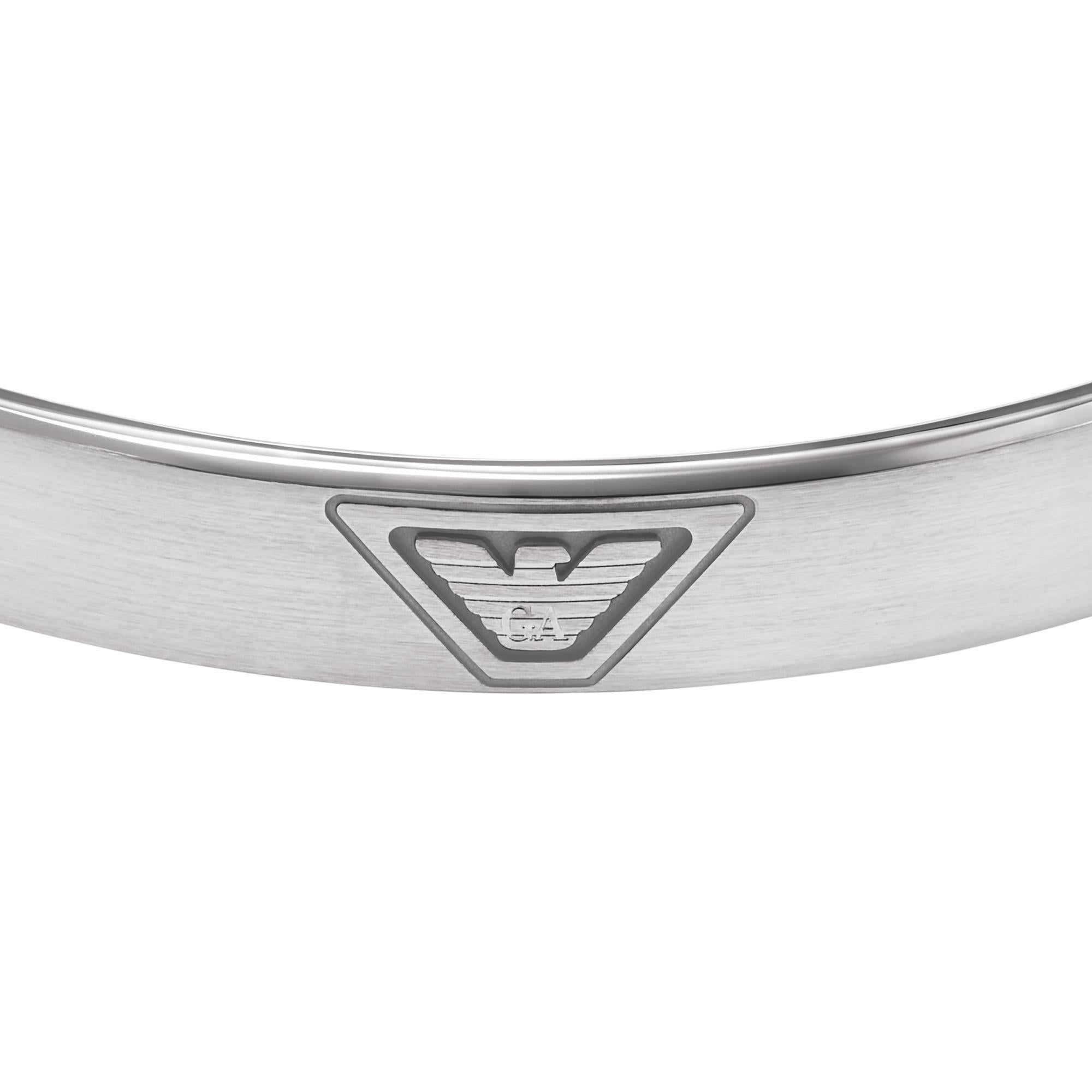 Emporio Armani Stainless Steel Cuff Bracelet Men’s EGS3127040