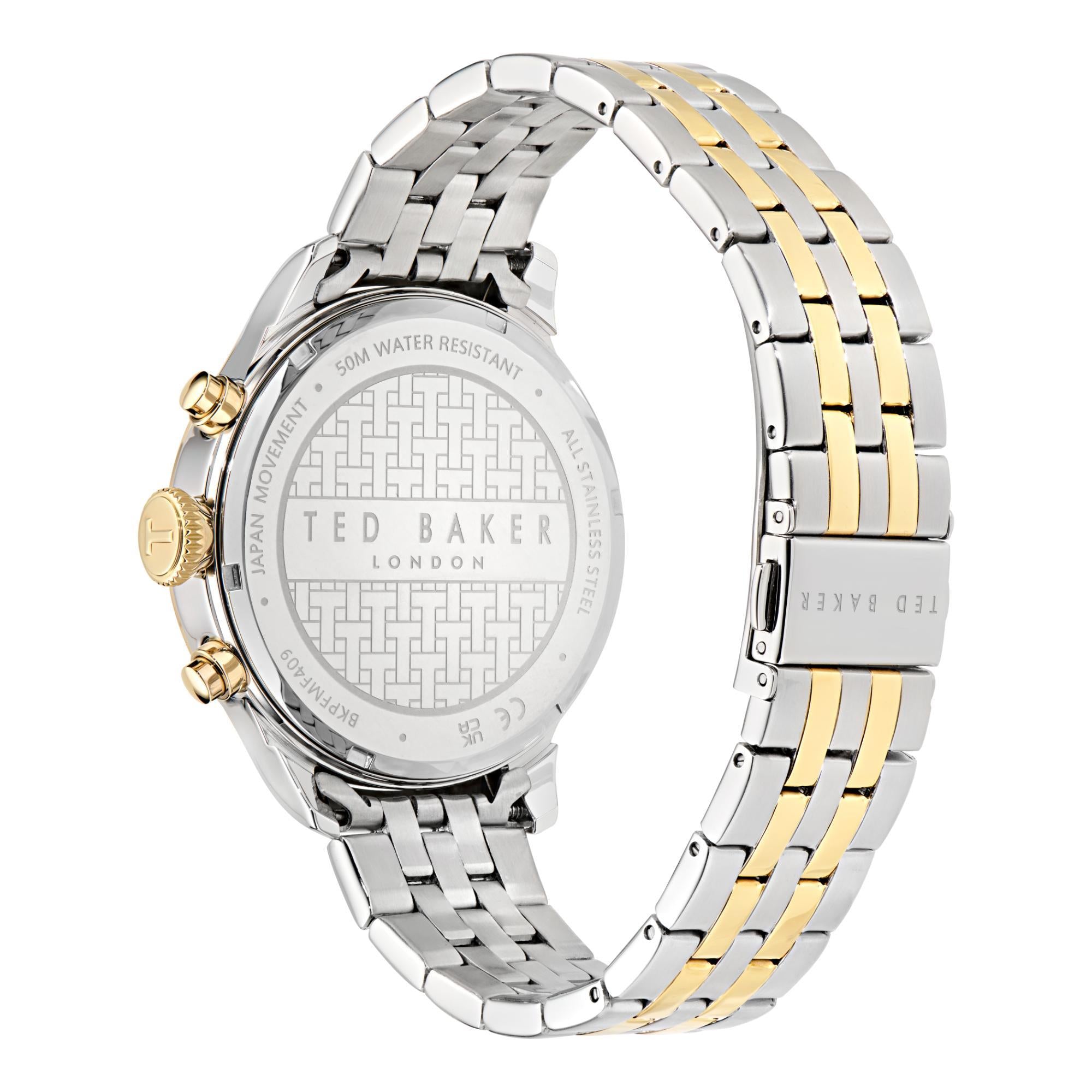 Ted Baker Fulmaar Urban Steel Silver Dial Men's Watch BKPFMF409