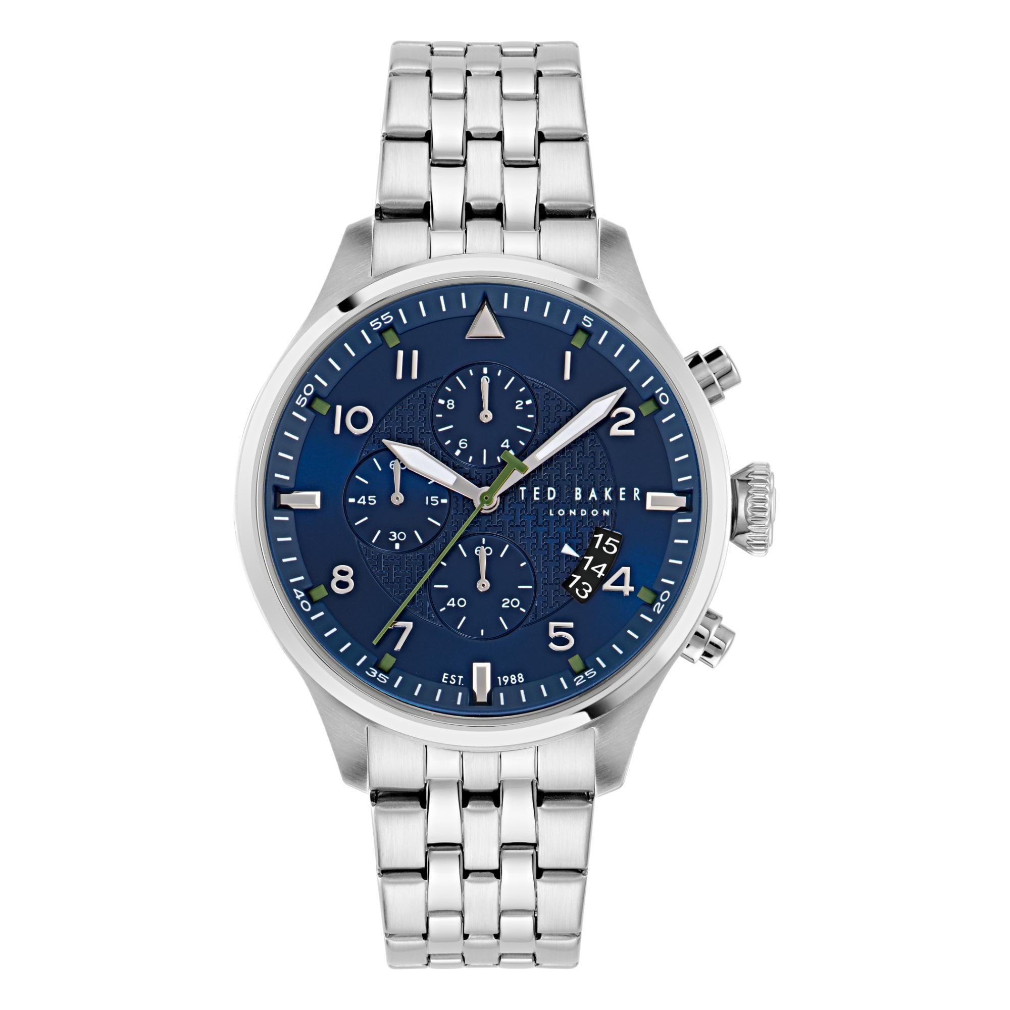 Ted Baker Iconic Blue Dial Steel Men's Watch BKPFMF410