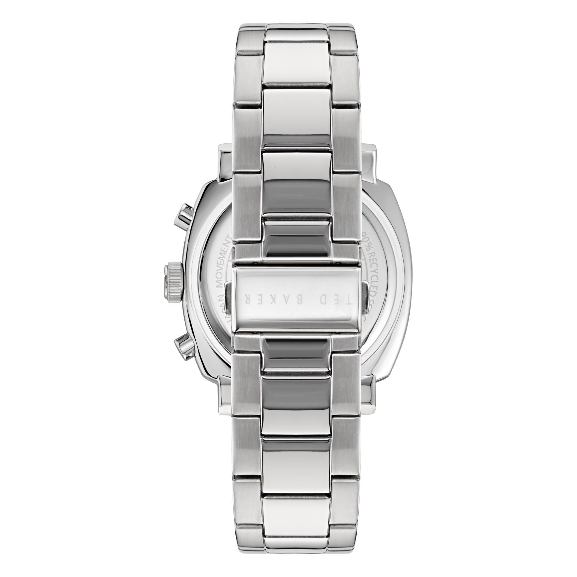 Ted Baker Caine Urban Stainless Steel Black Dial Men's Watch BKPCNS405