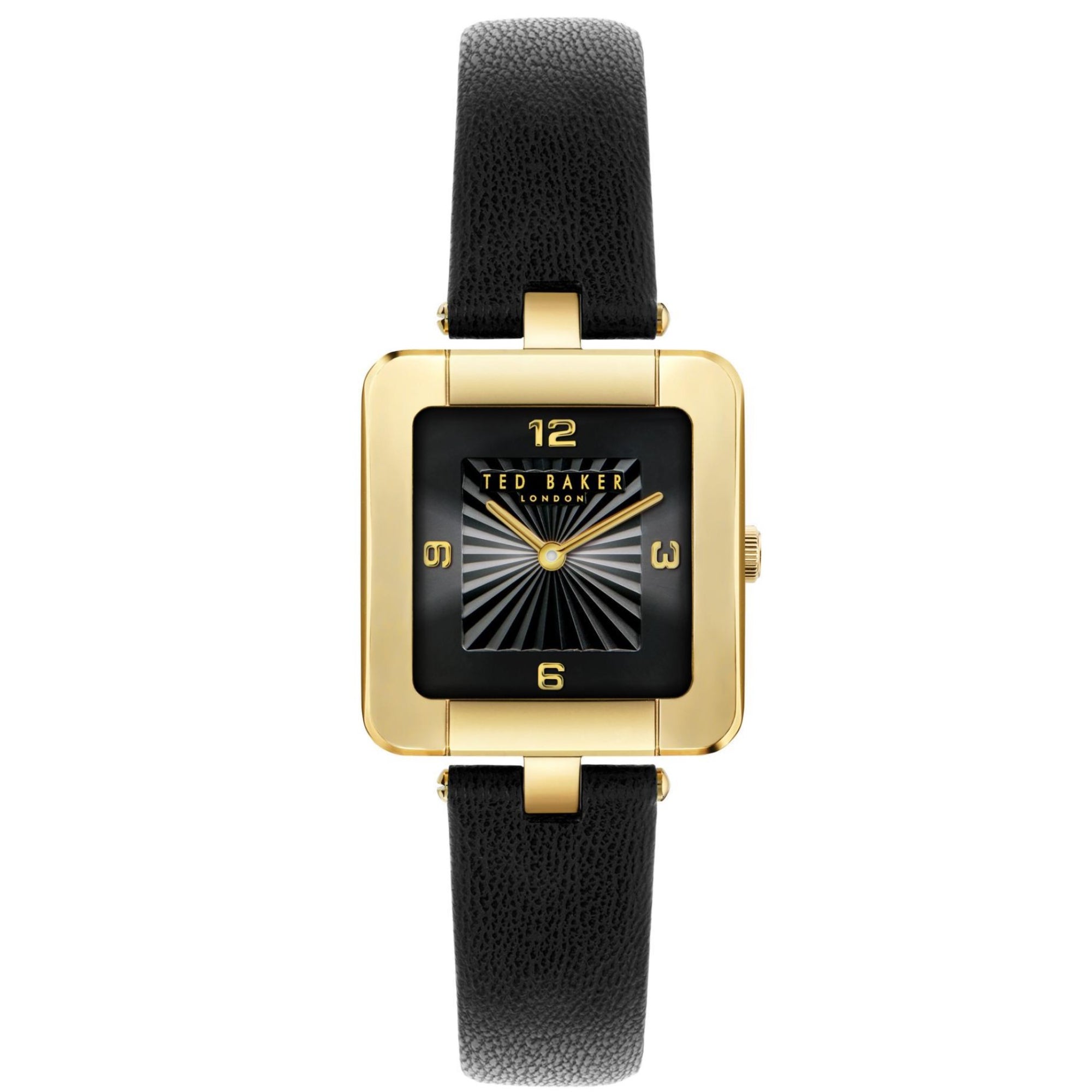 Ted Baker Mayse Black Dial Leather Strap Ladies Watch BKPMSS301