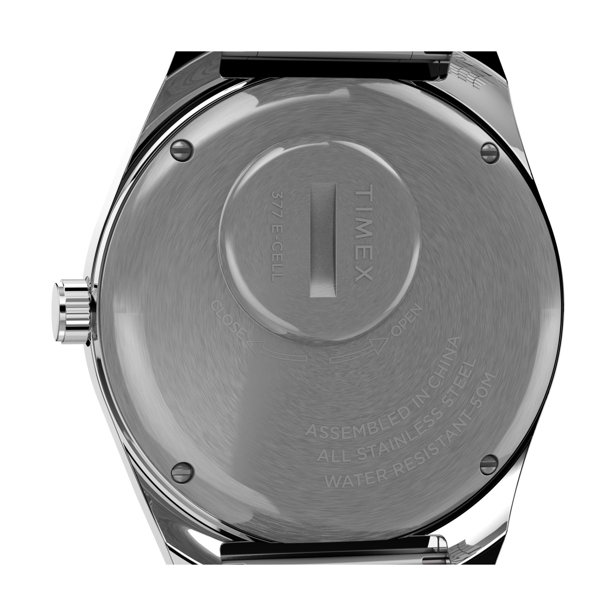 Timex Q Falcon Eye Stainless Steel Green Dial Men's Watch TW2U95400