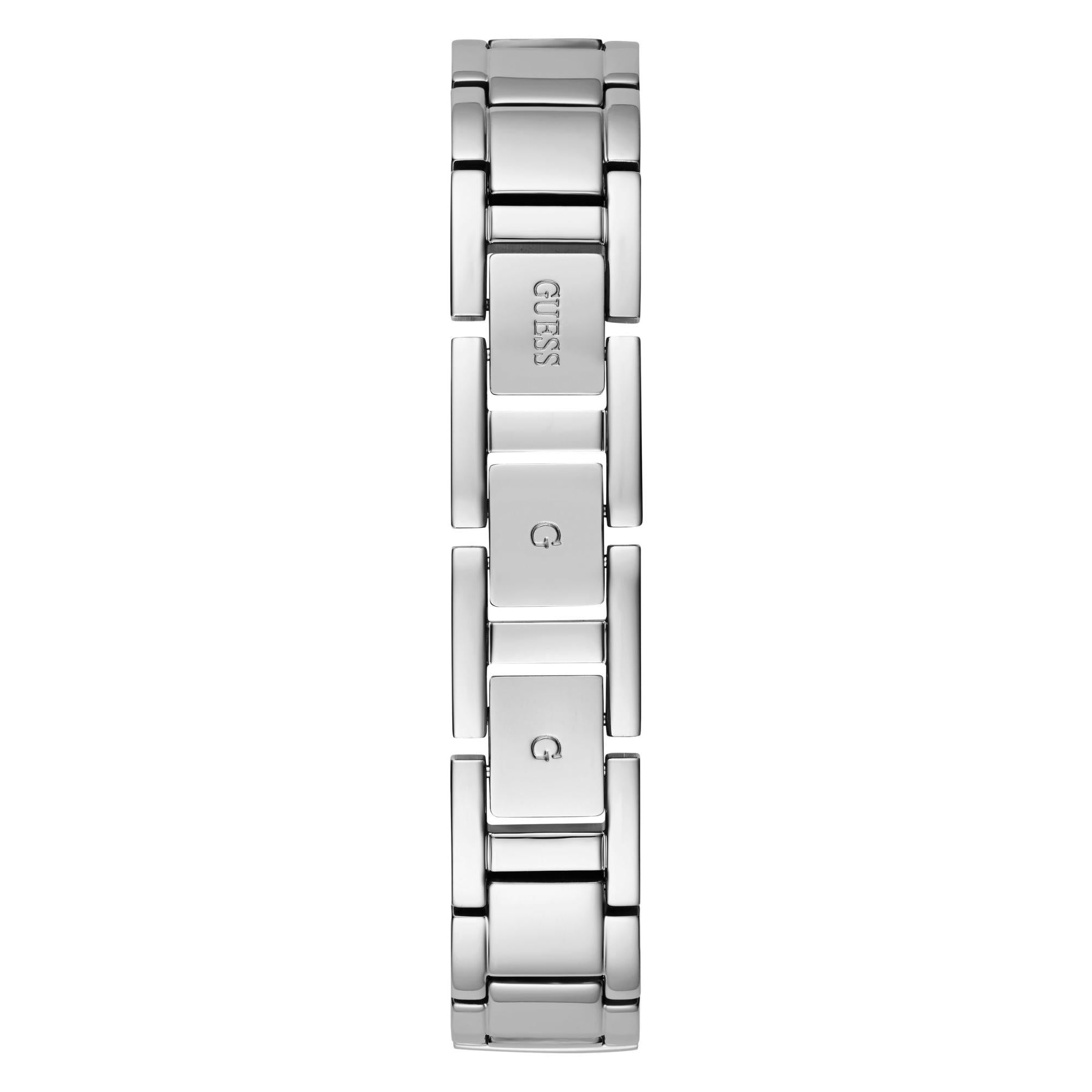 GUESS Ladies Silver Dial Analog Stainless Steel Strap Watch GW0476L1