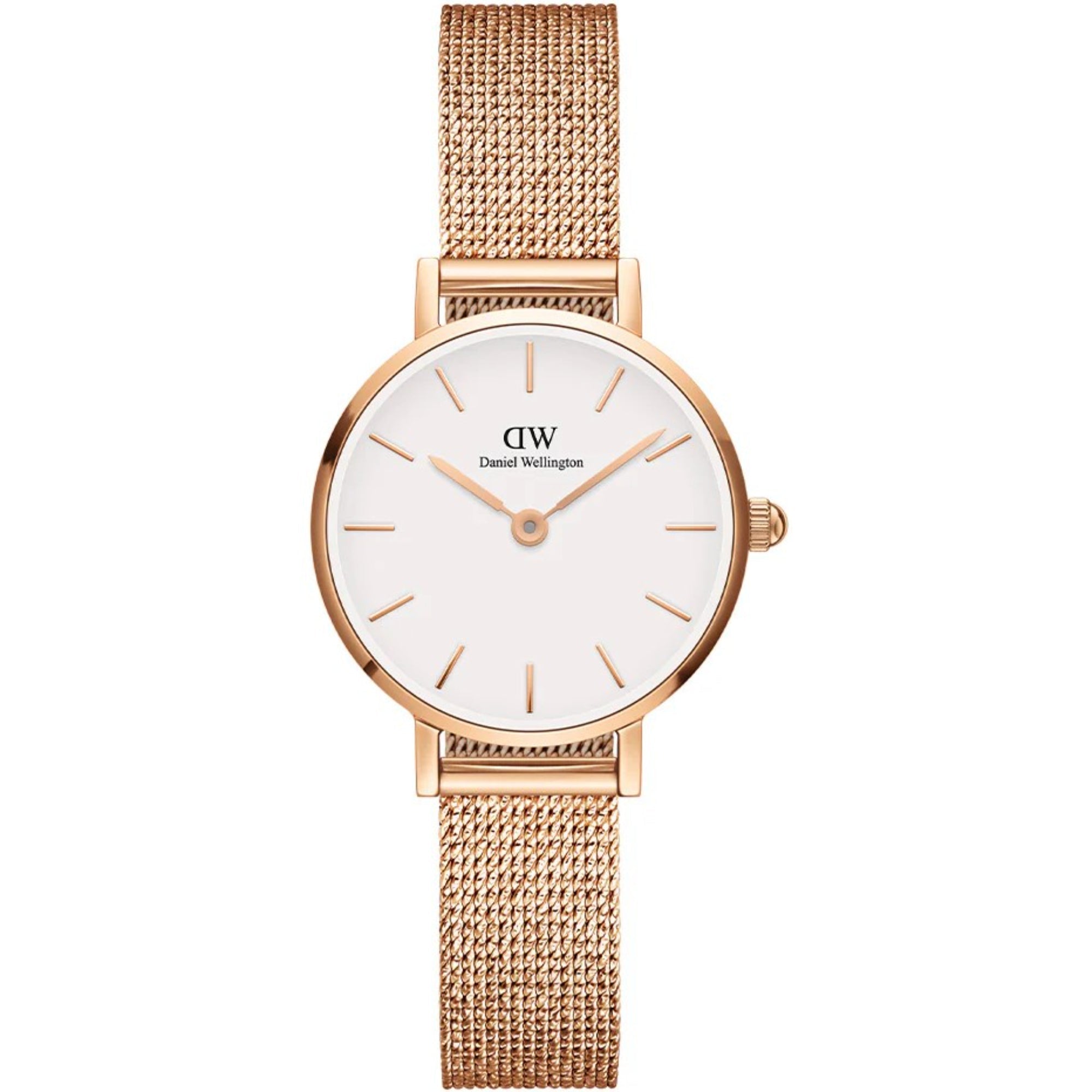Daniel Wellington Petite White Dial Stainless Steel Strap Women’s Watch DW00100447