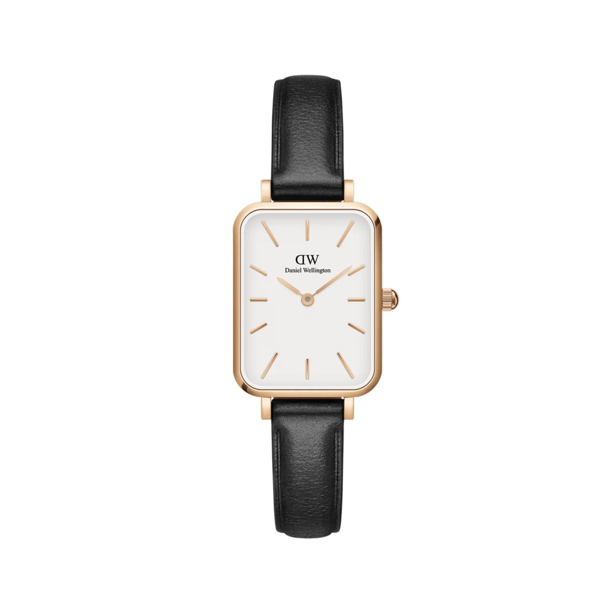 Daniel Wellington Quadro Pressed Sheffield White Dial Women’s Watch DW00100434
