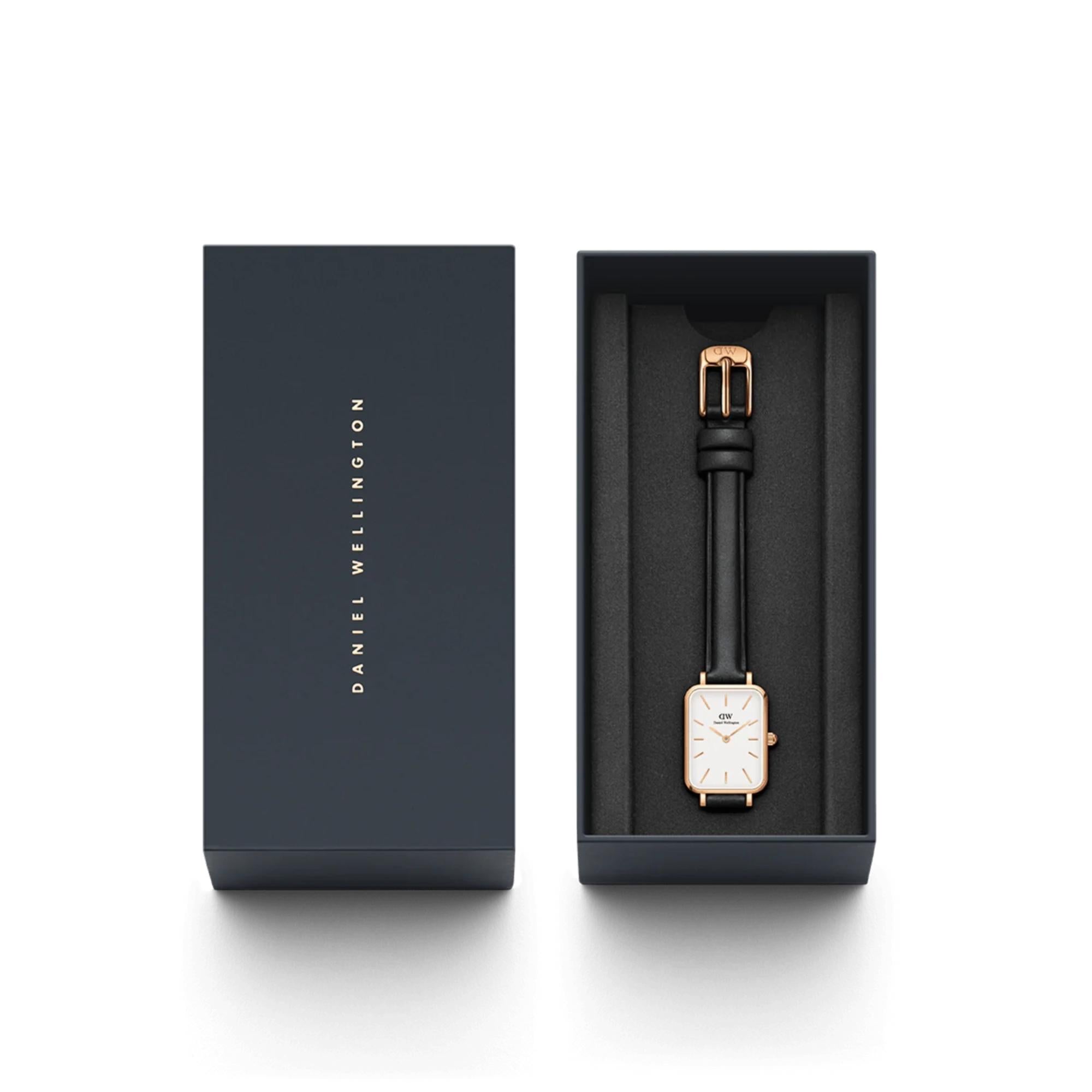Daniel Wellington Quadro Pressed Sheffield White Dial Women’s Watch DW00100434
