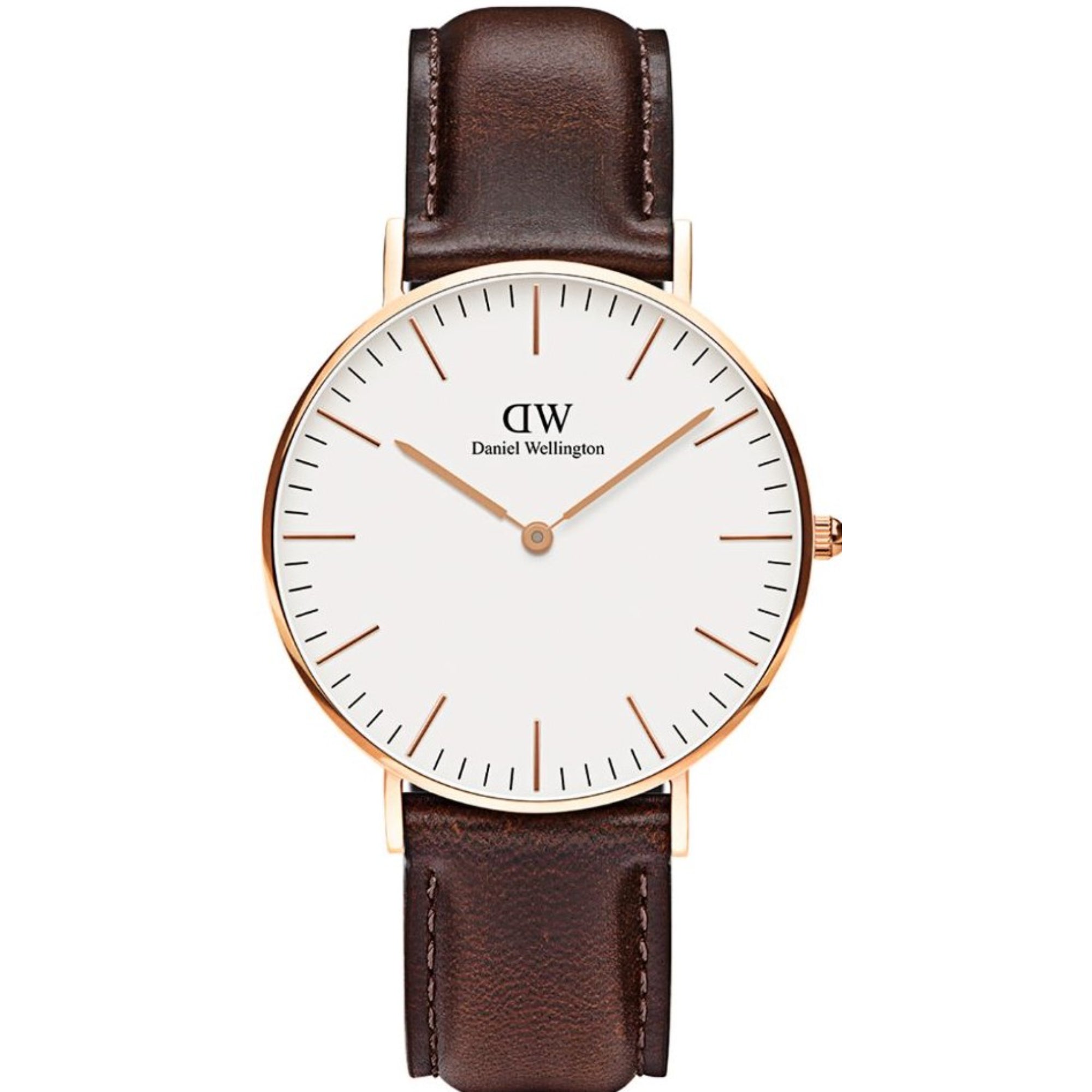 Daniel Wellington Classic Bristol Rose Gold White Dial Men’s Watch DW00100039