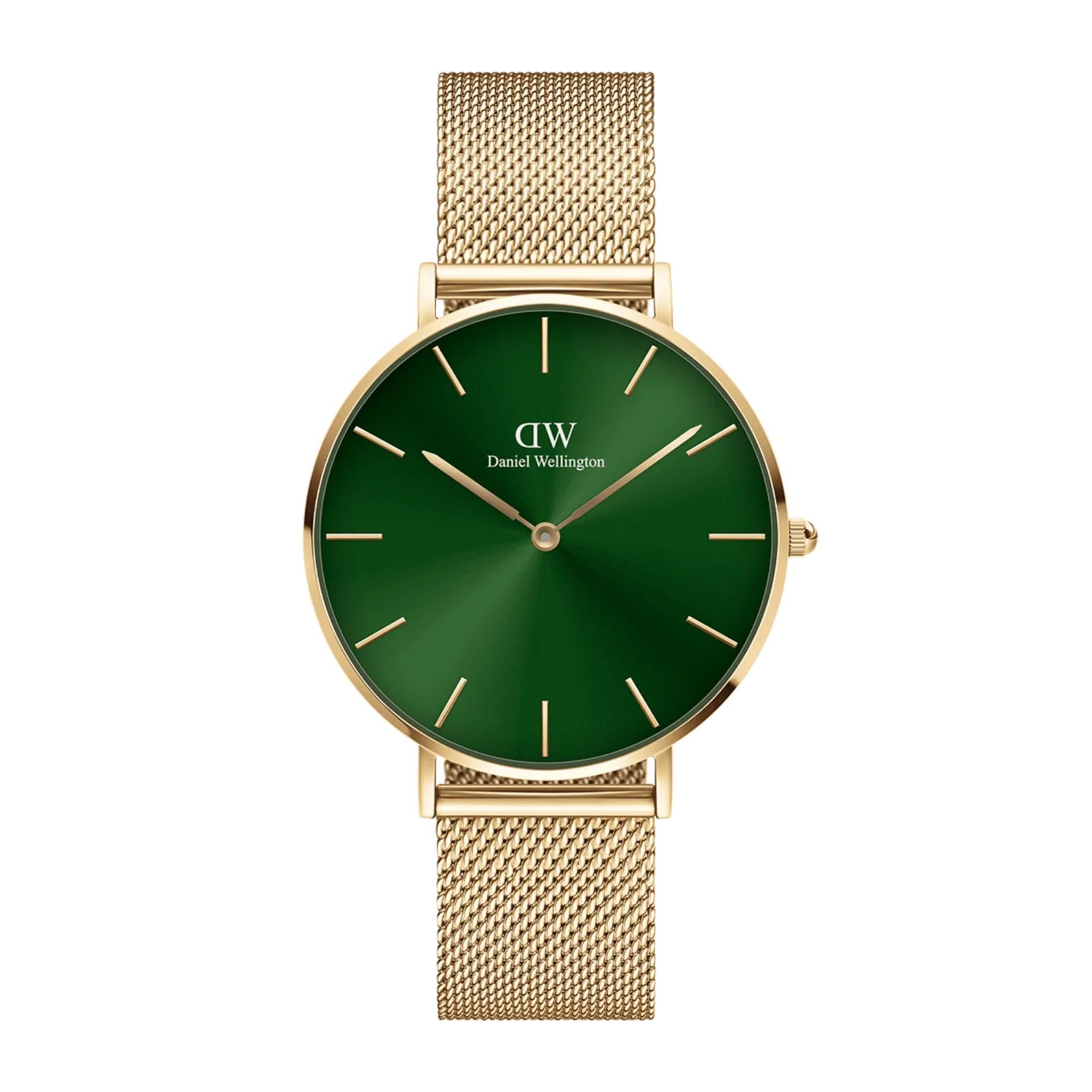 Daniel Wellington Petite Emerald Gold Green Dial Women’s Watch DW00100481