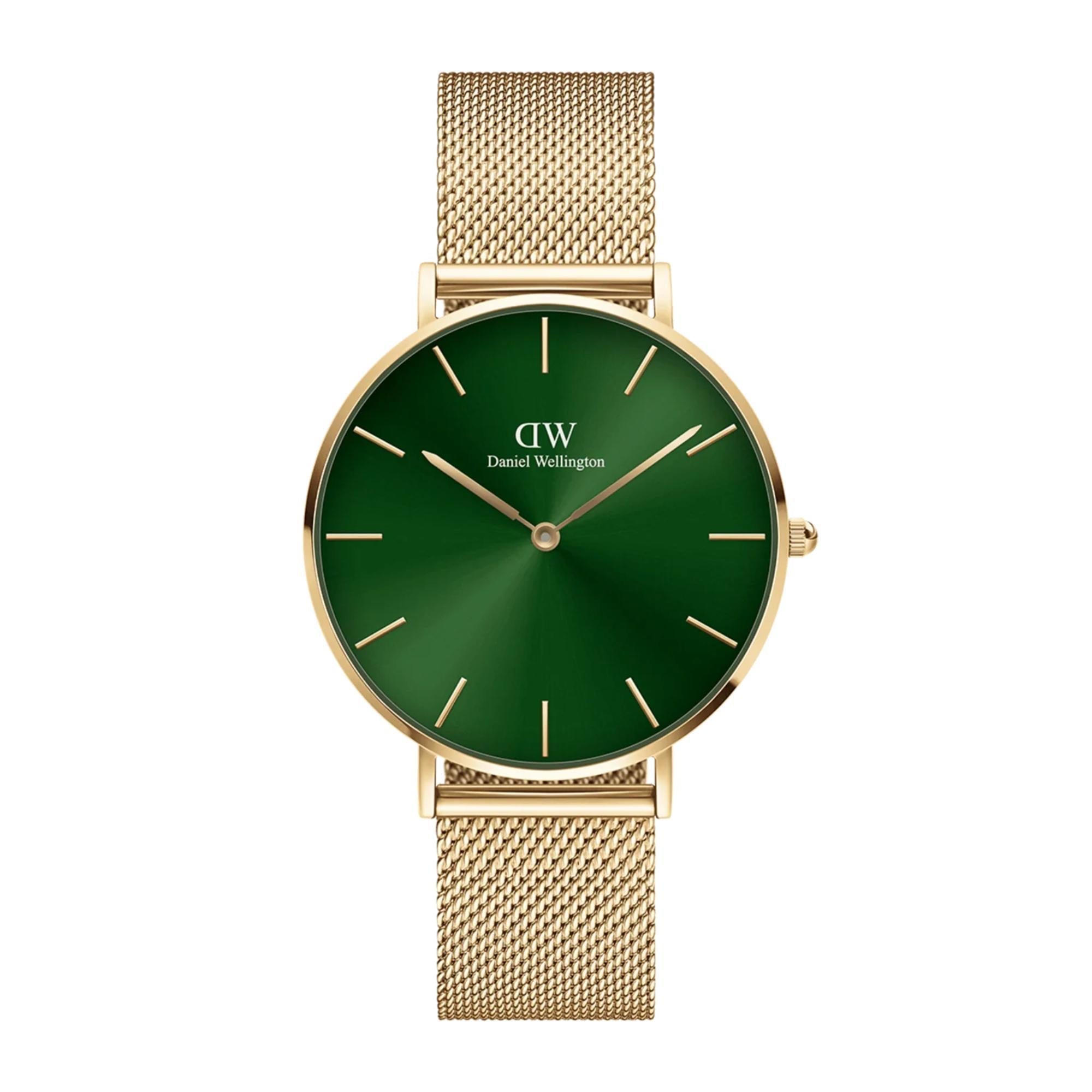 Daniel Wellington Petite Emerald Gold Green Dial Women’s Watch DW00100481