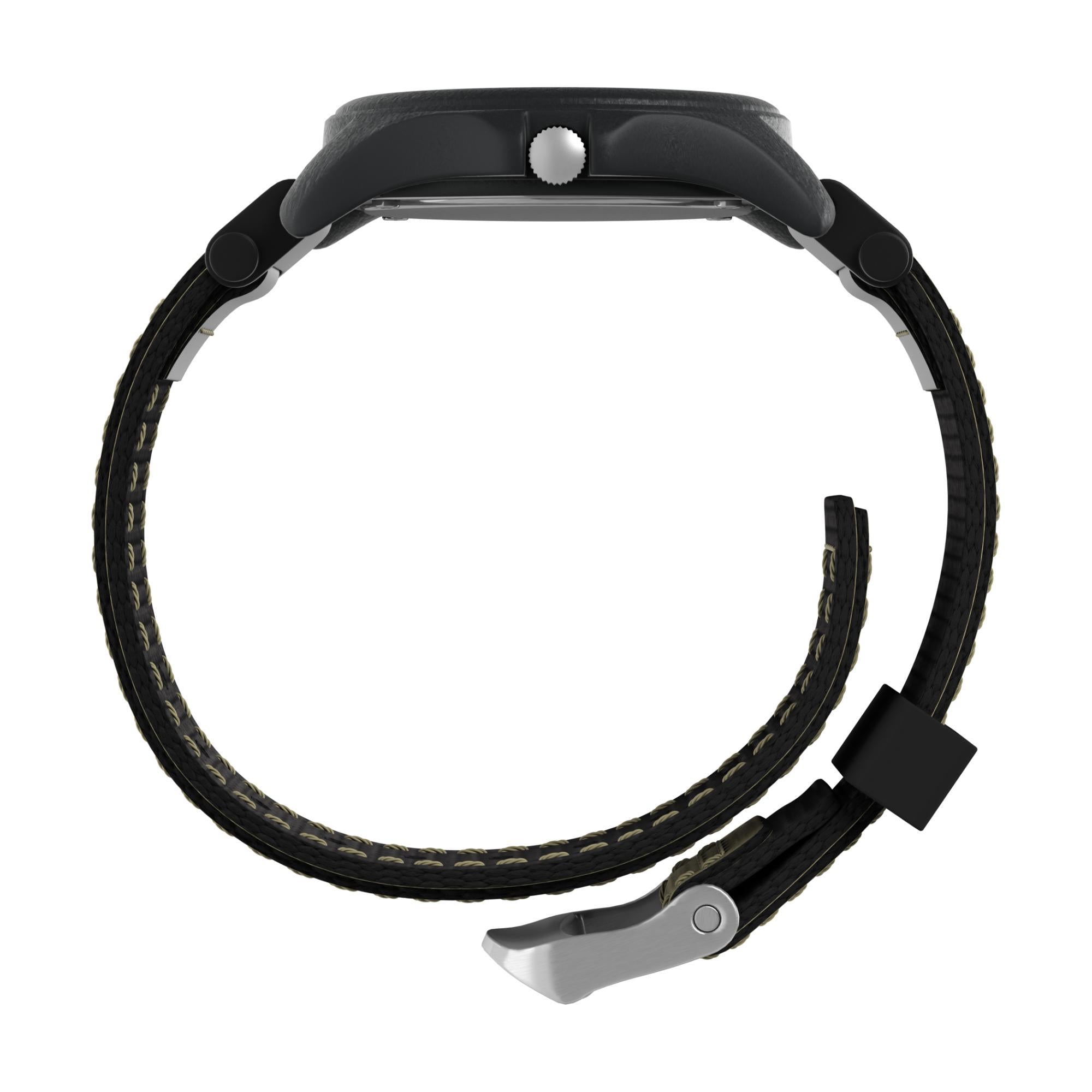 Timex Expedition Camper Black Dial Fabric Strap Men's Watch T42571