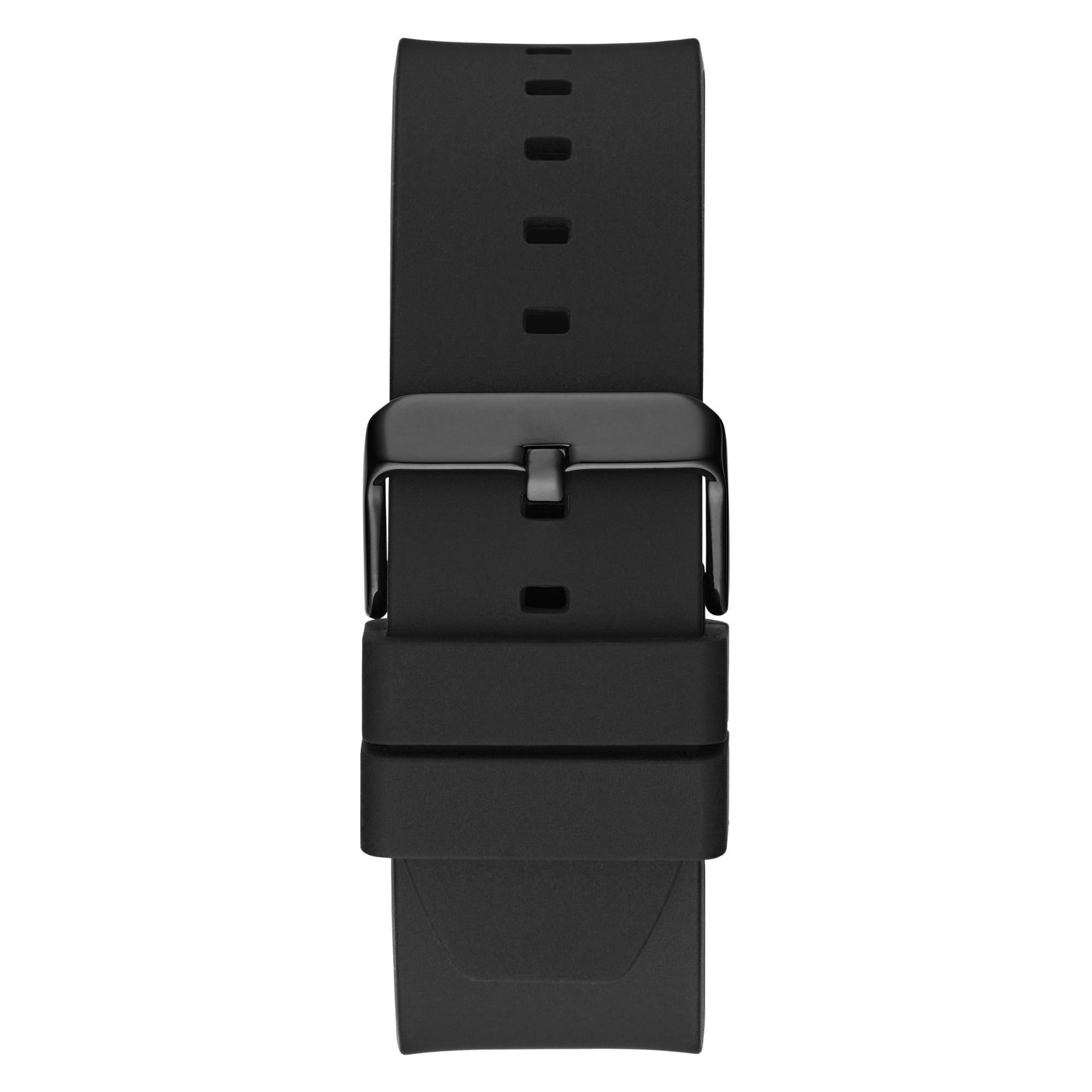 GUESS Black 2-Tone Multi-Function Black Dial with Sporty Design Men's Watch GW0633G1