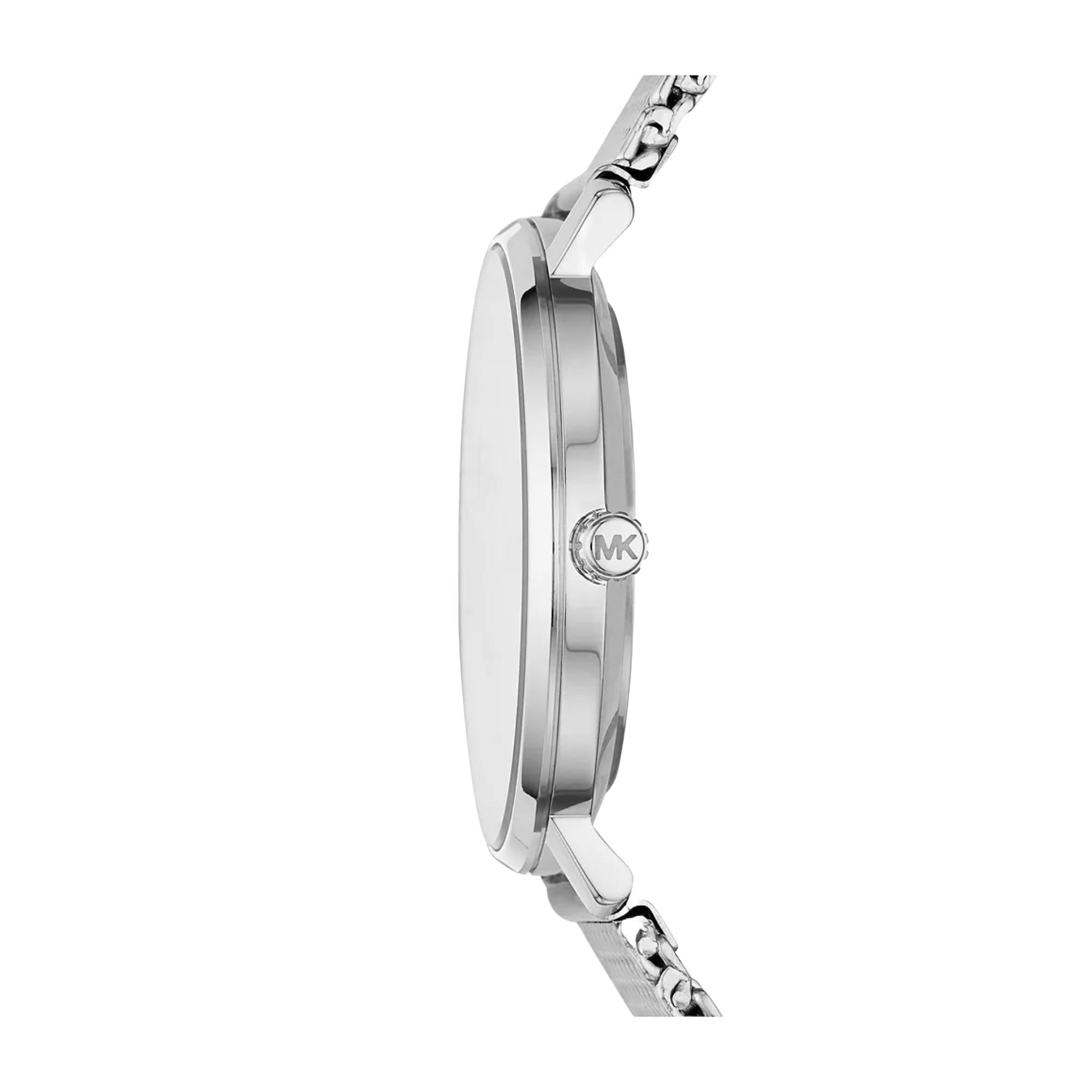 Michael Kors Pyper Stainless Steel Strap Silver Dial Women’s Watch MK4338
