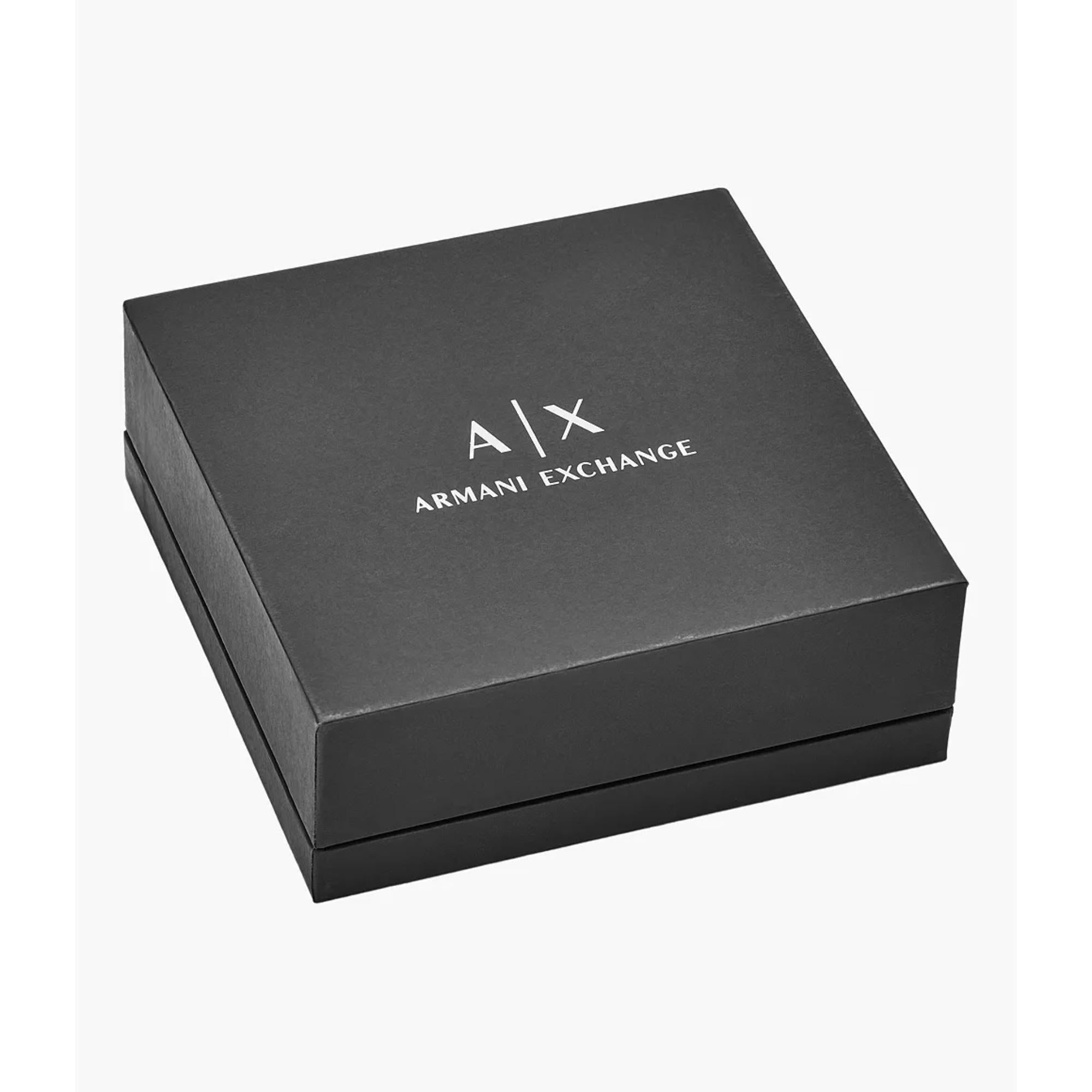 Armani Exchange Gold-Tone Stainless Steel Chain Bracelet AXG0046710