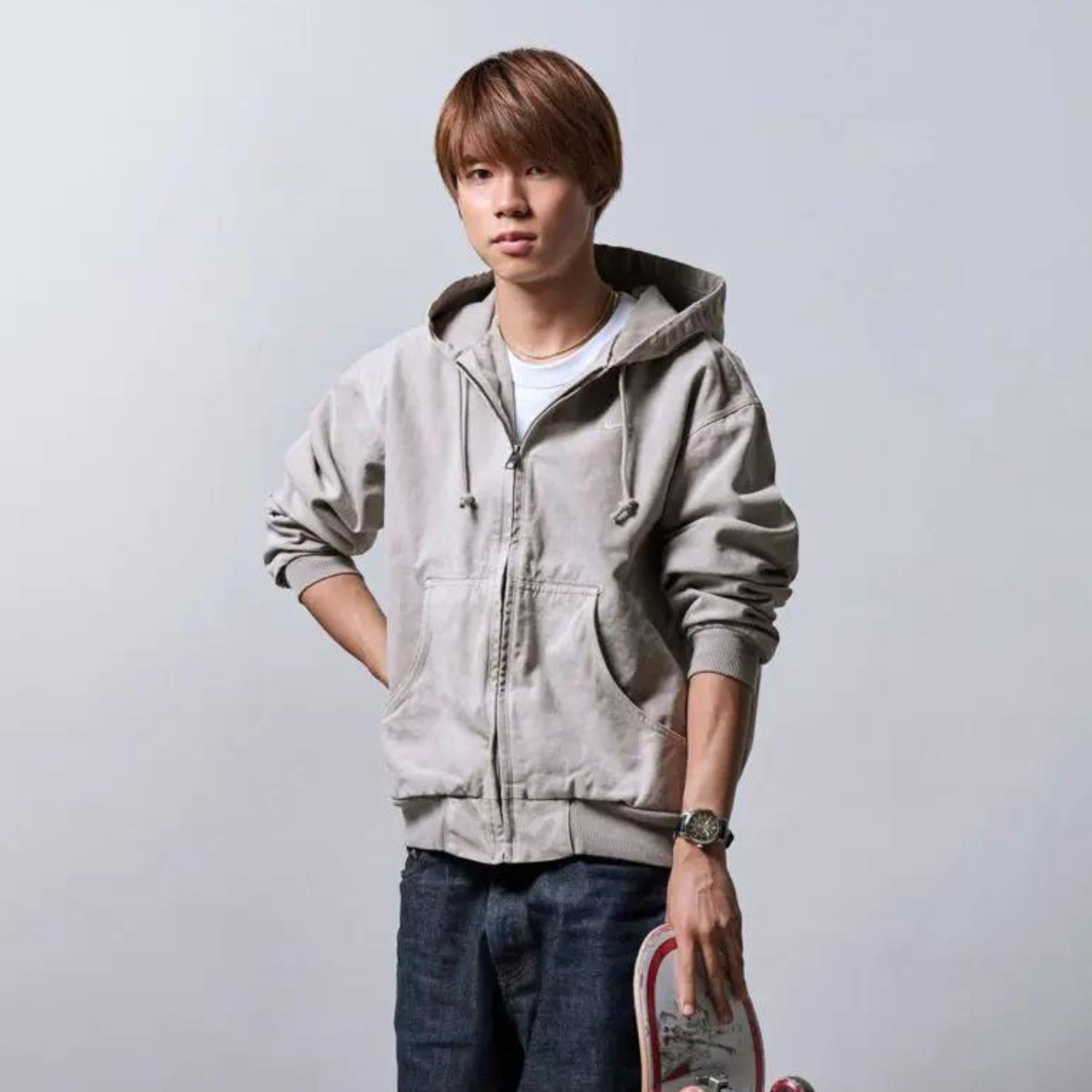 Seiko 5 Sports x Yuto Horigome Limited Edition IV Brown Dial Leather Strap Men's Watch SRPL31K1