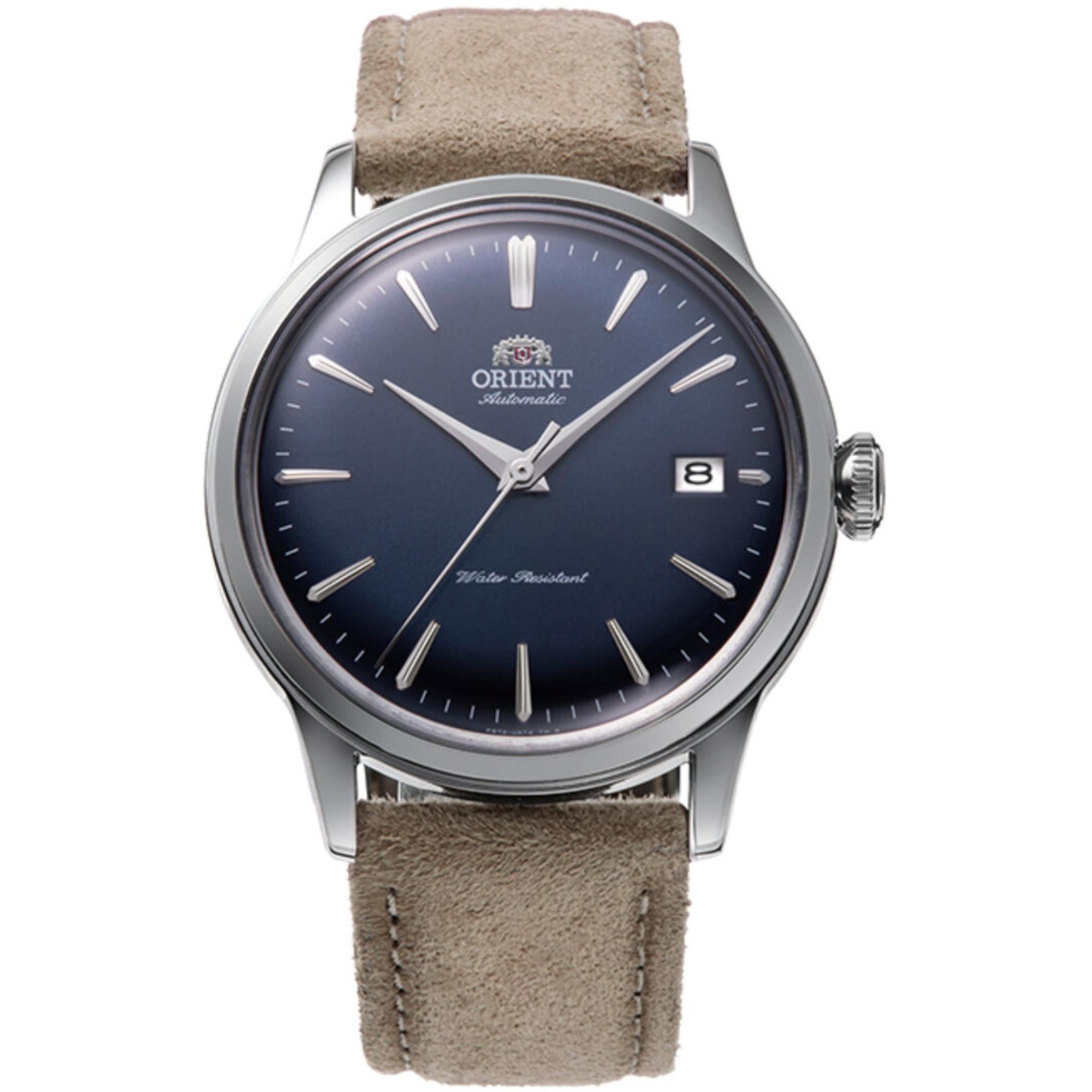 Orient Bambino Classic Vintage Style Automatic Blue Dial Unisex Dress Watch RA-AC0M12L30B
