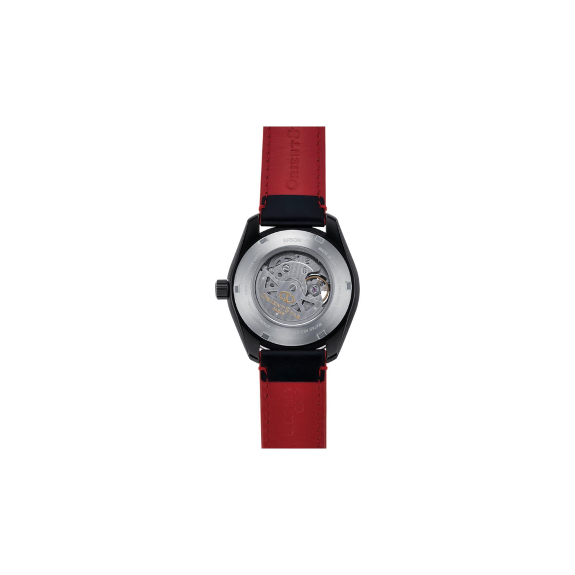 Orient Star Avant-Garde Skeleton Automatic Black Dial Men’s Watch RE-AV0A03B00B