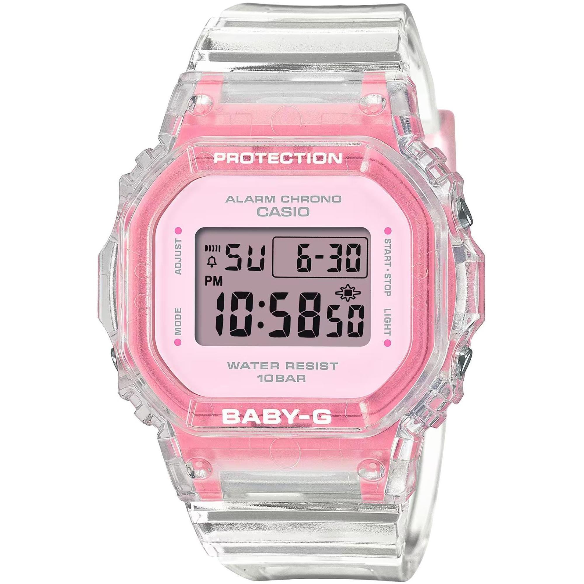 Casio G-Shock Baby-G Summer Jelly Digital Resin Strap Unisex Watch BGD-565SJ-7ER