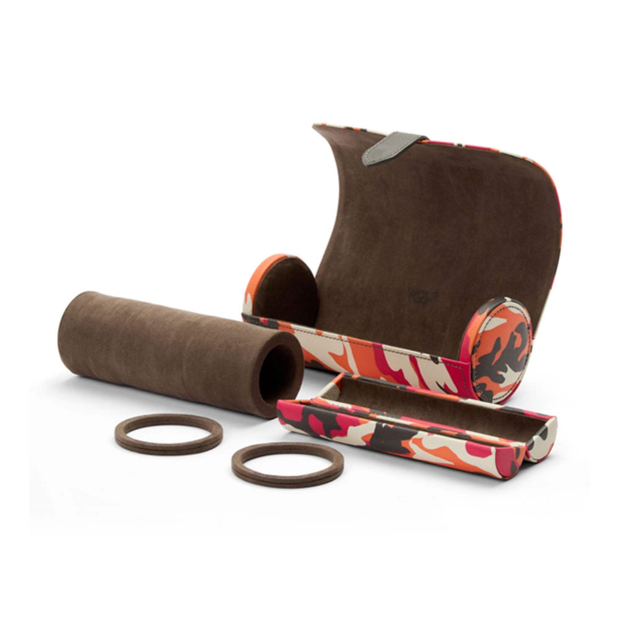 WOLF Elements Fire Triple Watch Roll with Capsule 665272