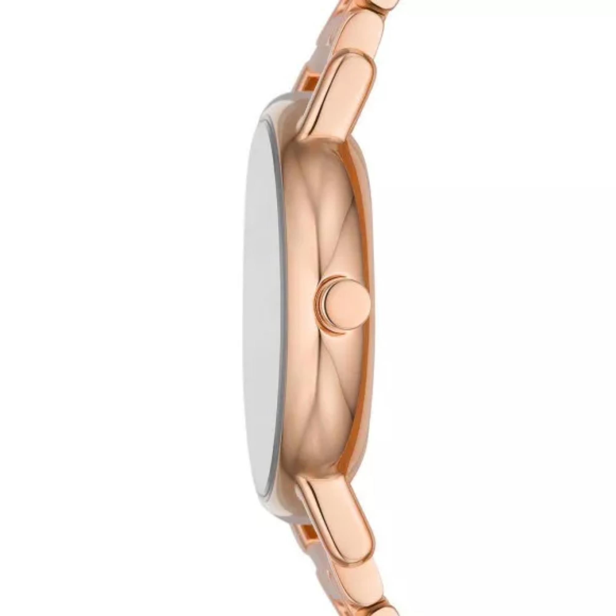 Skagen Signatur Lille Rose Gold Bracelet Rose Gold Dial Women’s Watch SKW3125