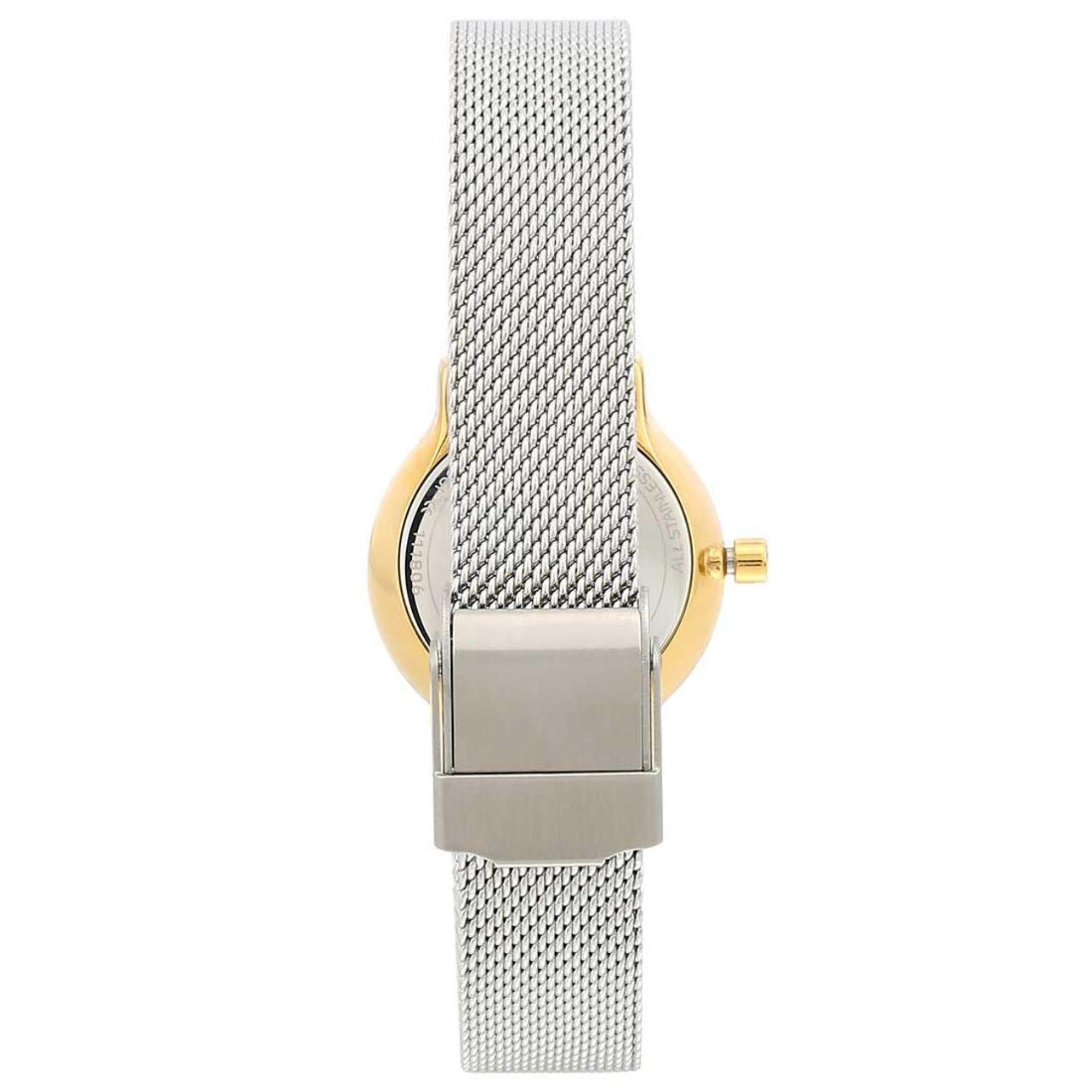 Skagen Freja Lille Two-Tone Steel Mesh White Silver Dial Women’s Watch SKW2666