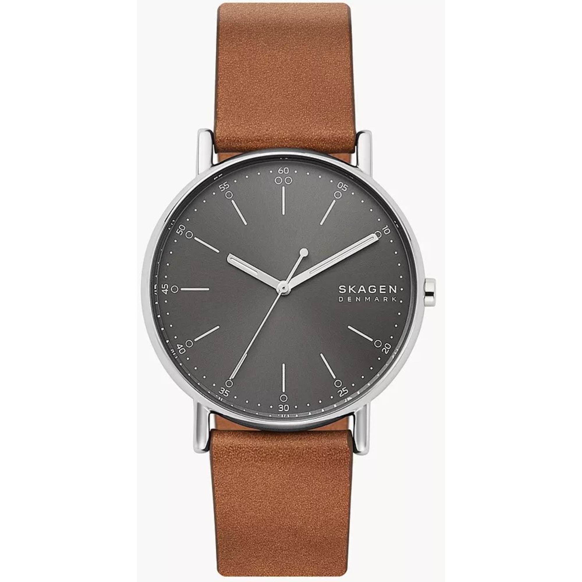 Skagen Signatur Three-Hand Charcoal Dial Men’s Watch SKW6578