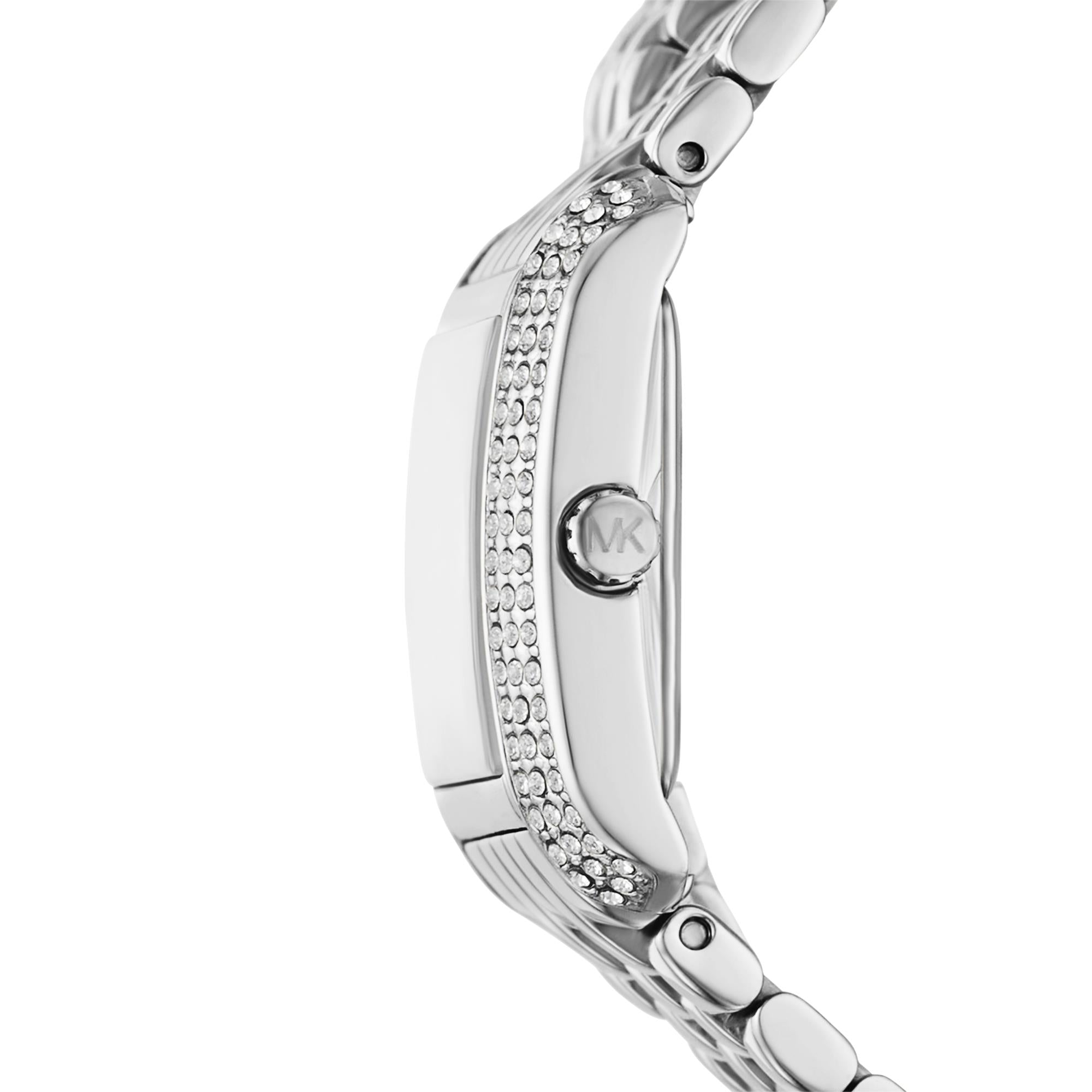 Michael Kors Emery Stainless Steel White Dial Women’s Watch MK4834