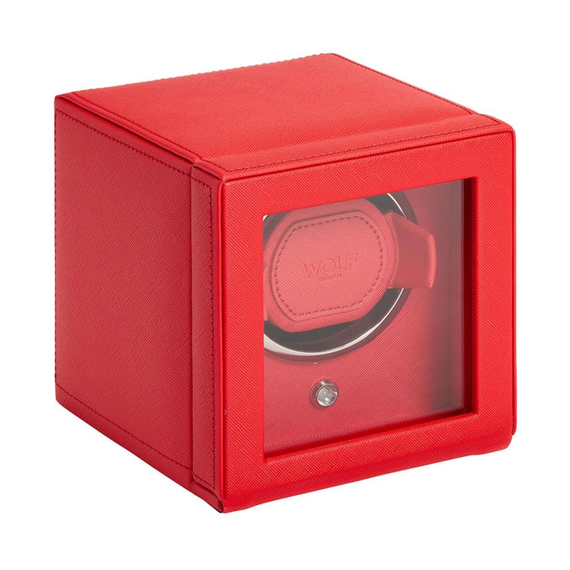 WOLF Cub Tutti Frutti Single Watch Winder Bold Red 461172