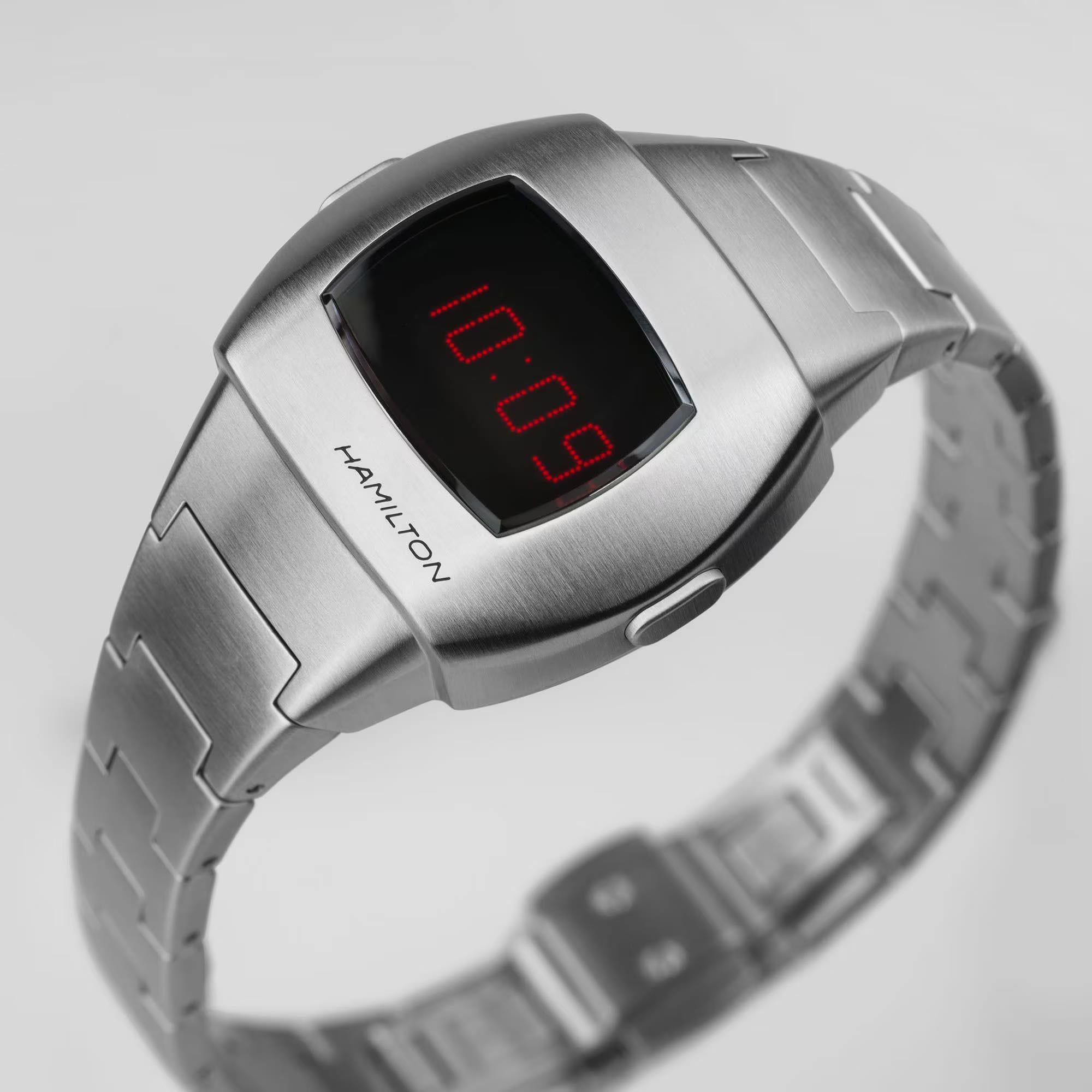 Hamilton American Classic PSR Digital Stainless Steel Men’s Watch H52304130