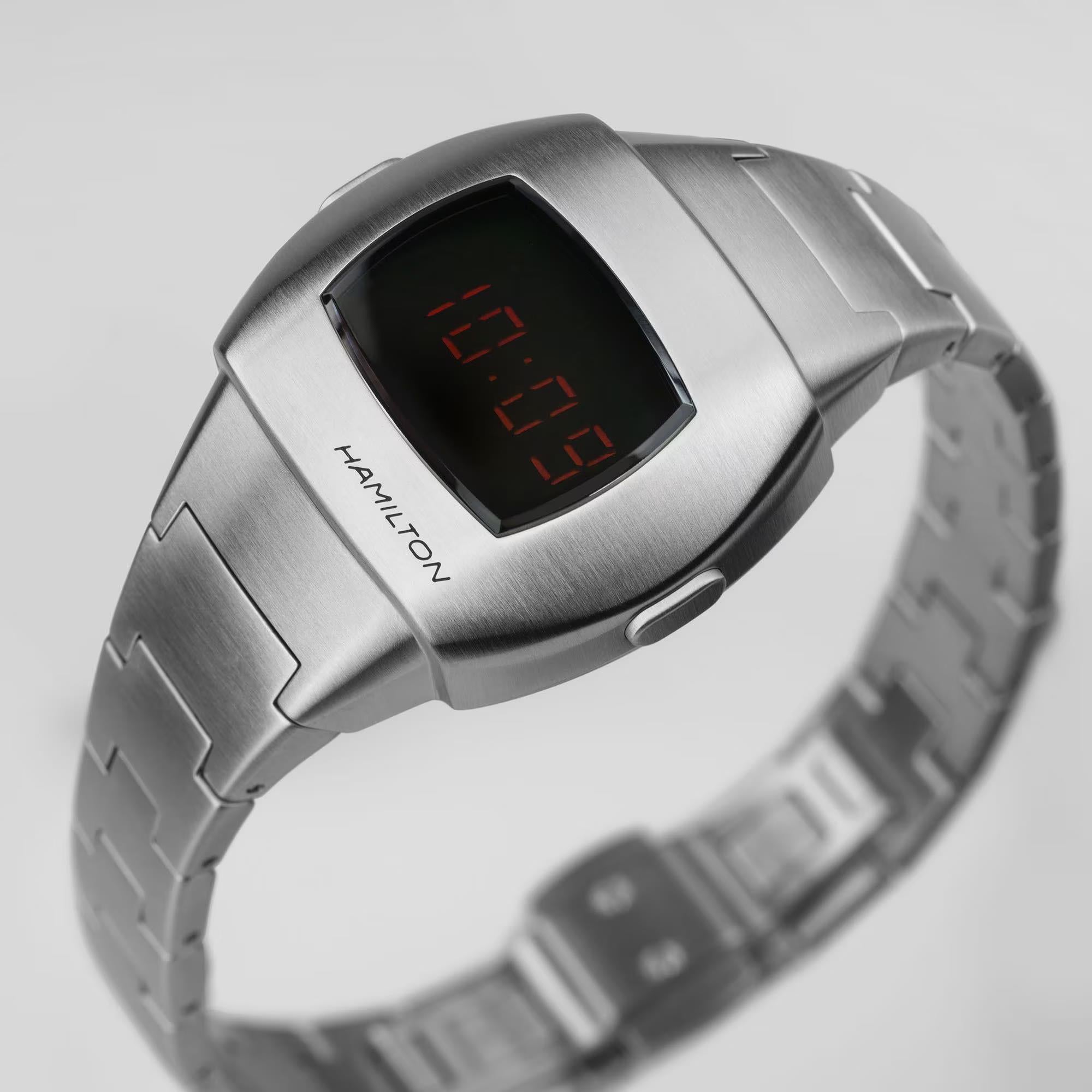 Hamilton American Classic PSR Digital Stainless Steel Men’s Watch H52304130