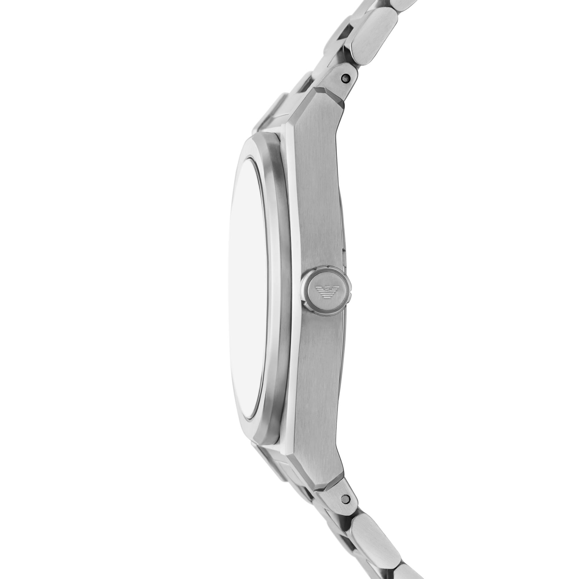 Emporio Armani Federico Stainless Steel Green Dial Men's Watch AR11621