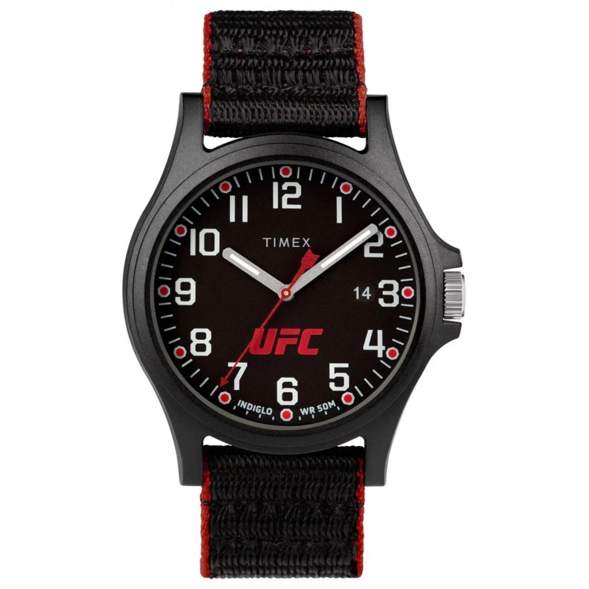 Timex UFC Apex Fabric Fast-Wrap Strap Watch TW2V55000