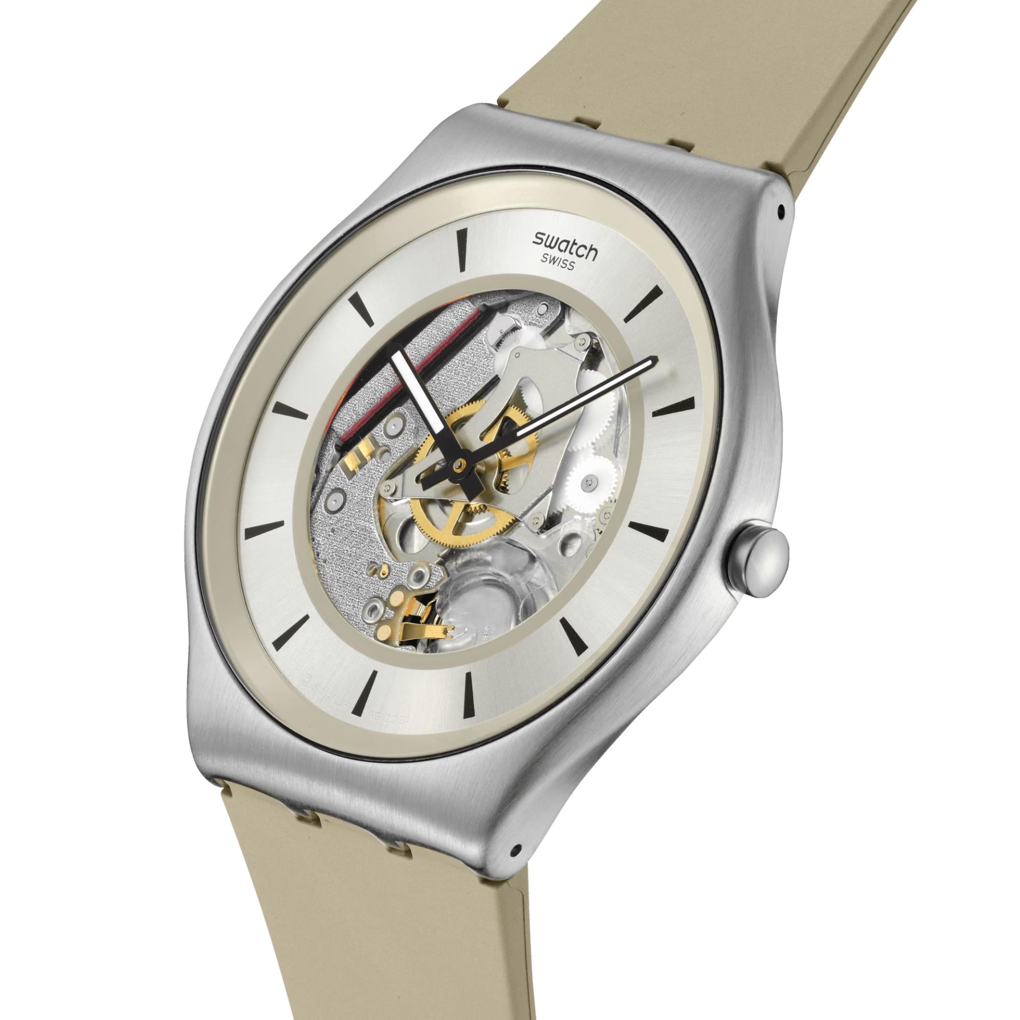 Swatch Quartzicle Unisex Green Dial Watch SS07S145