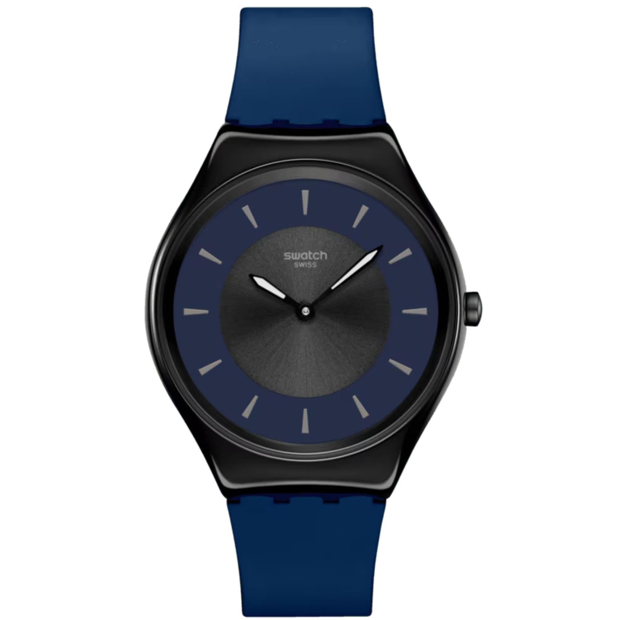Swatch Duet At Dusk Blue Dial Unisex Watch SYXB108