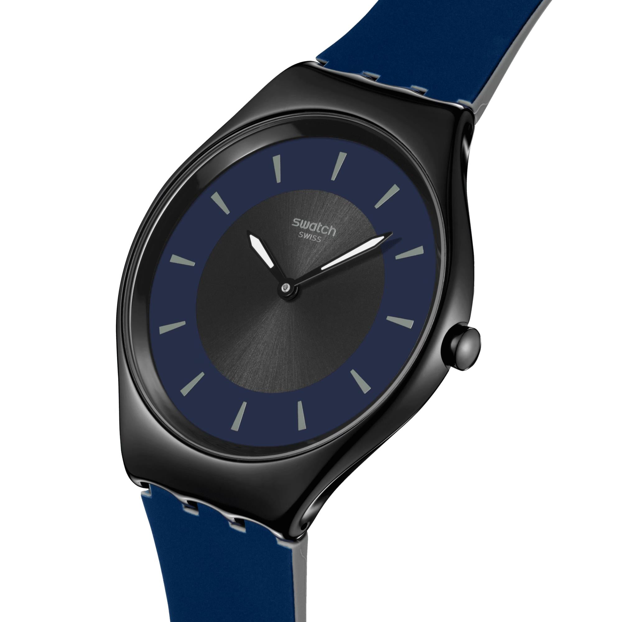 Swatch Duet At Dusk Blue Dial Unisex Watch SYXB108